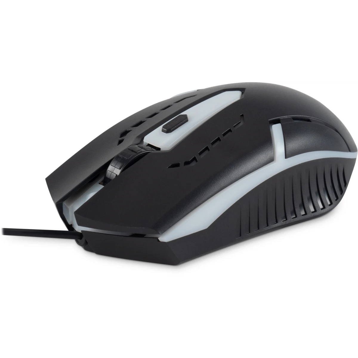 Мышь проводная Oklick 398G черный, 2400 dpi, USB, кнопки - 4