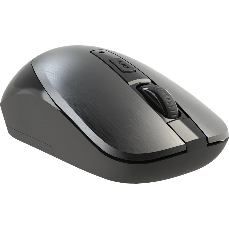 Мышь беспроводная Defender Wave MM-995 серебристый, 1600 dpi, радиоканал, USB, кнопки - 4