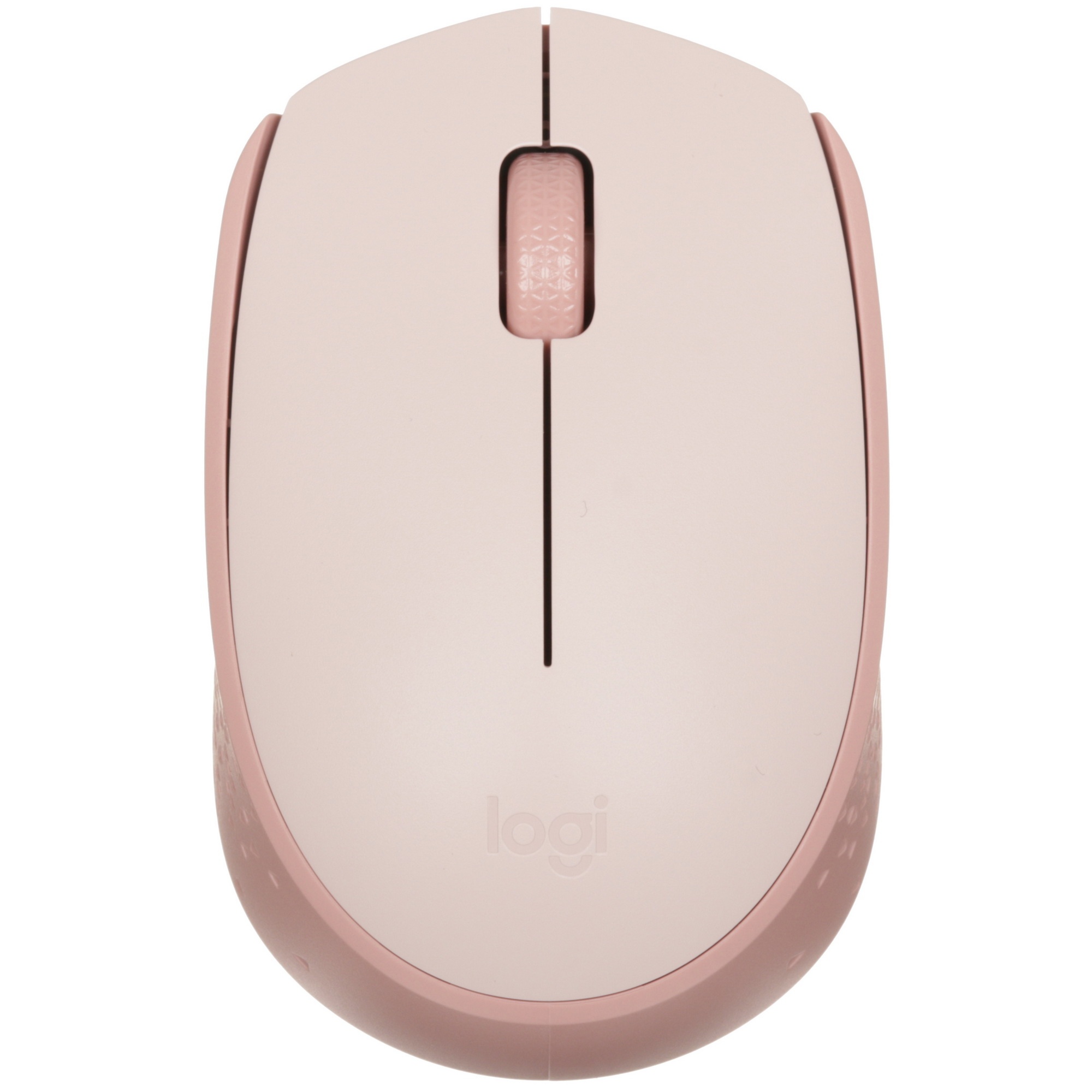 Мышь беспроводная Logitech M171 розовый, 1000 dpi, радиоканал, USB, кнопки - 3