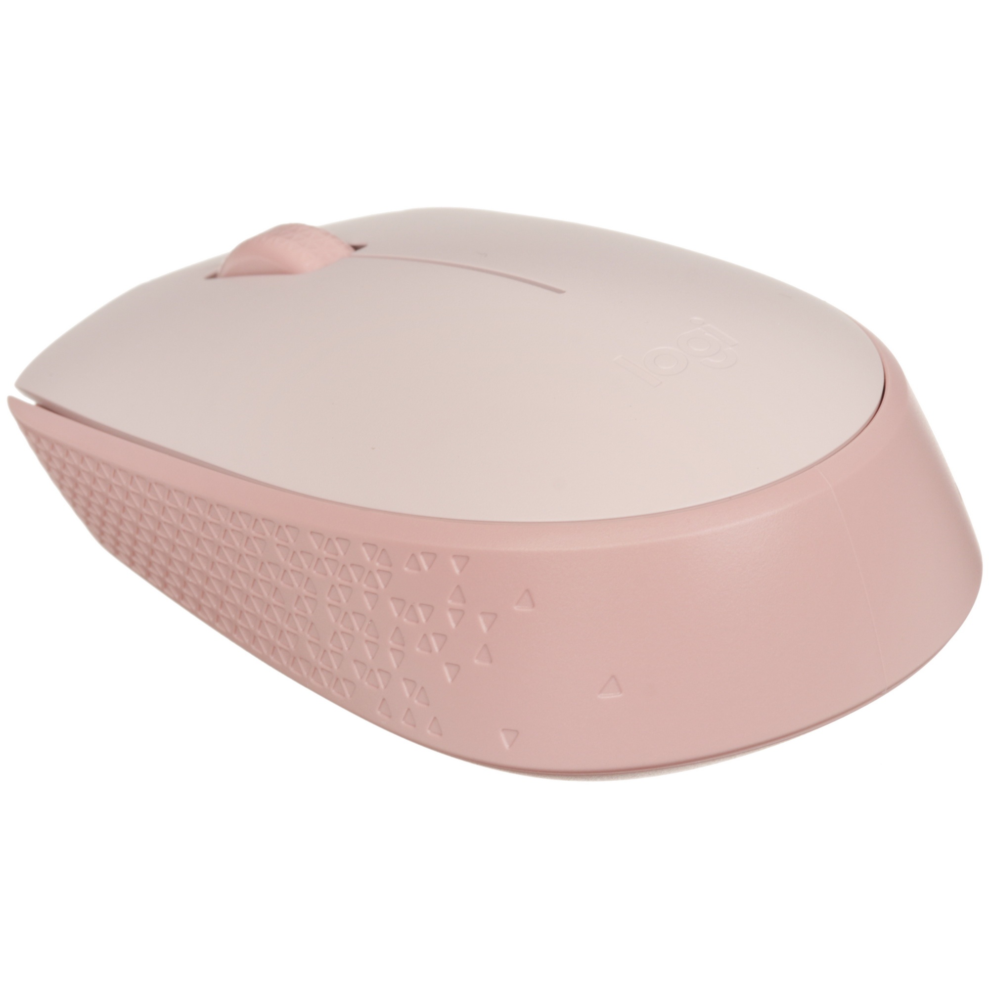 Мышь беспроводная Logitech M171 розовый, 1000 dpi, радиоканал, USB, кнопки - 3