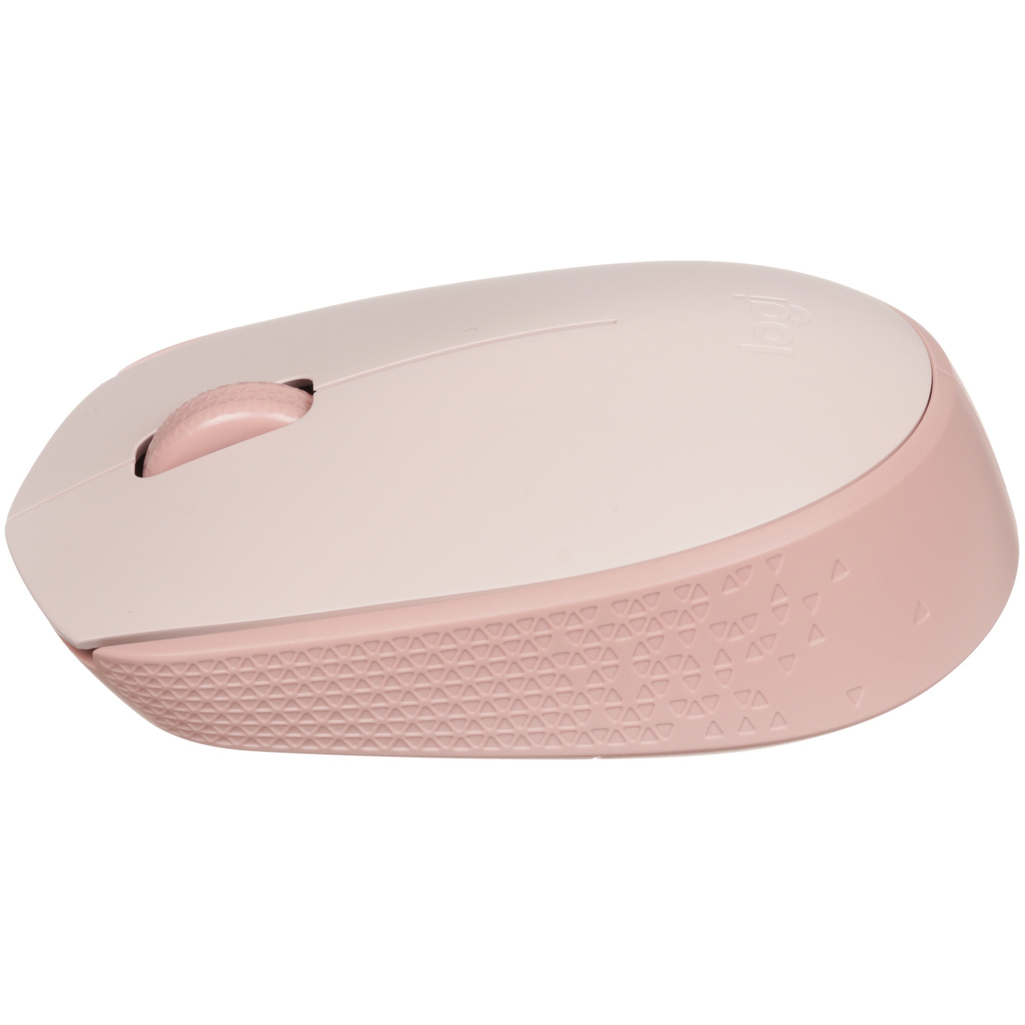 Мышь беспроводная Logitech M171 розовый, 1000 dpi, радиоканал, USB, кнопки - 3
