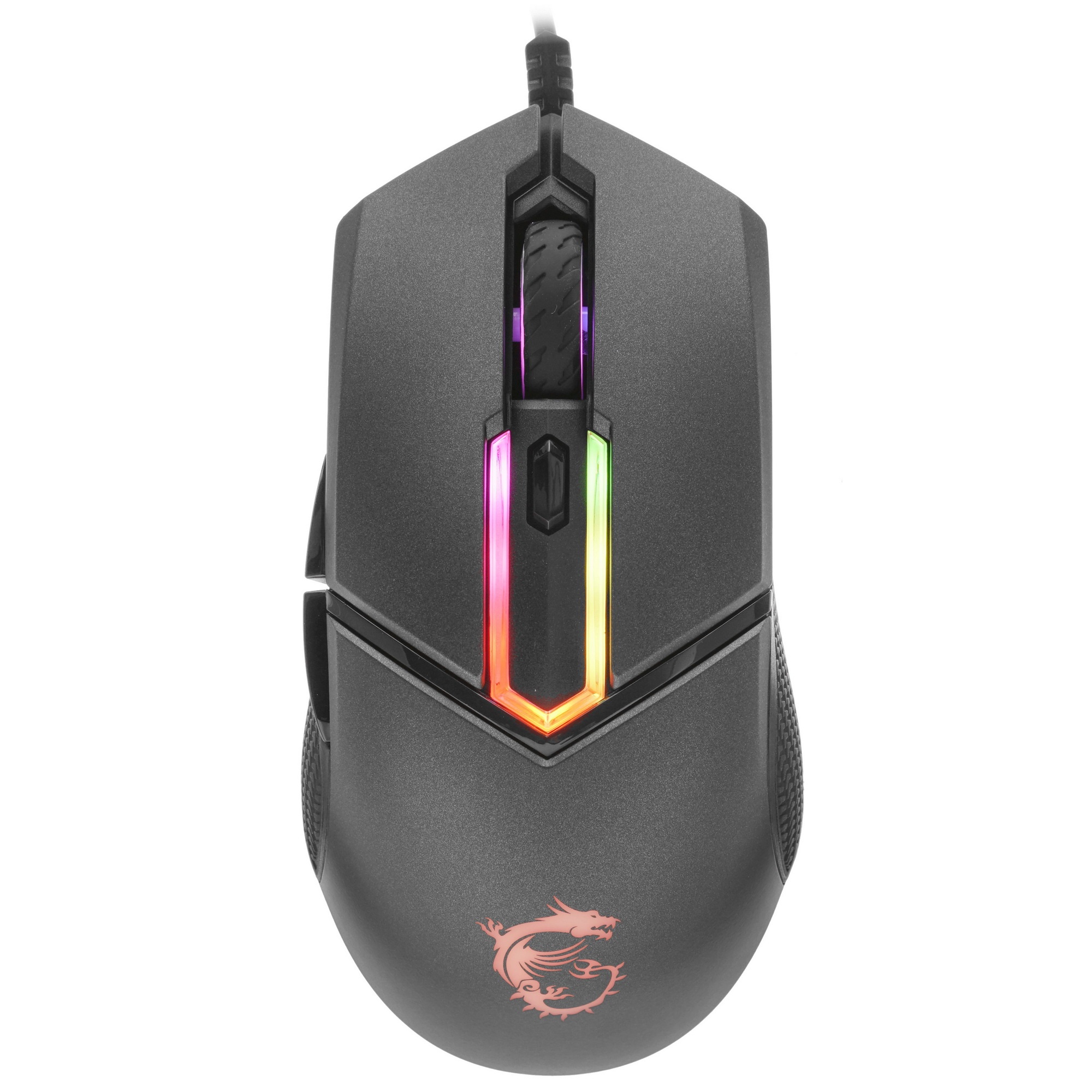 Мышь проводная MSI Clutch GM30 черный, 6200 dpi, USB, кнопки - 6