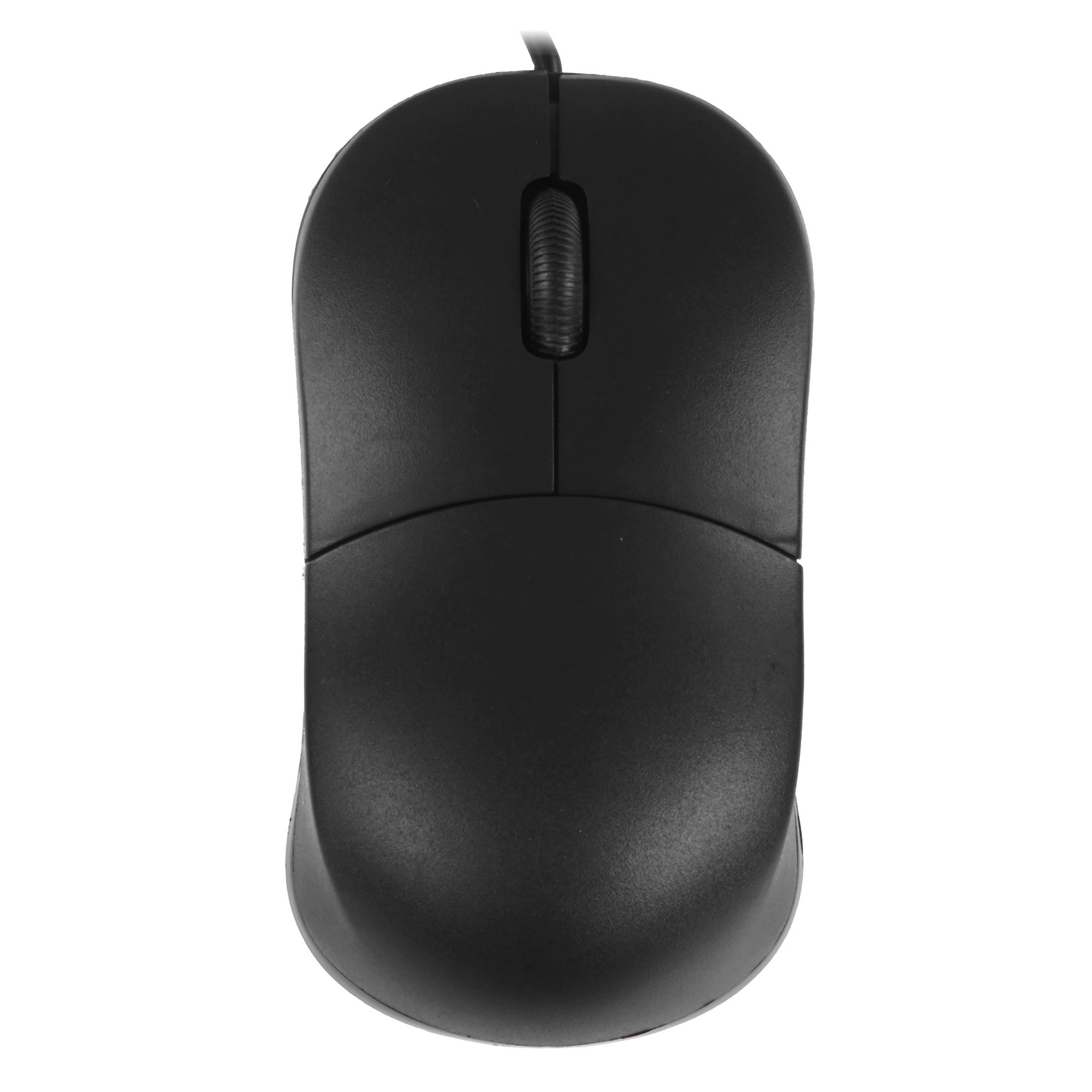 Мышь проводная Qumo Simple Office M92 черный, 1000 dpi, USB, кнопки - 3