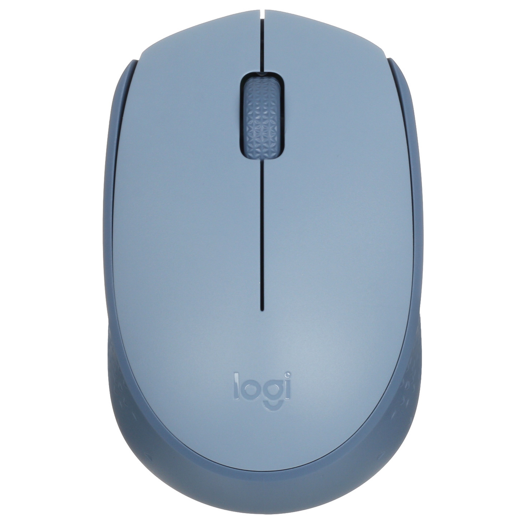 Мышь беспроводная Logitech M172 синий, 1000 dpi, радиоканал, USB, кнопки - 3