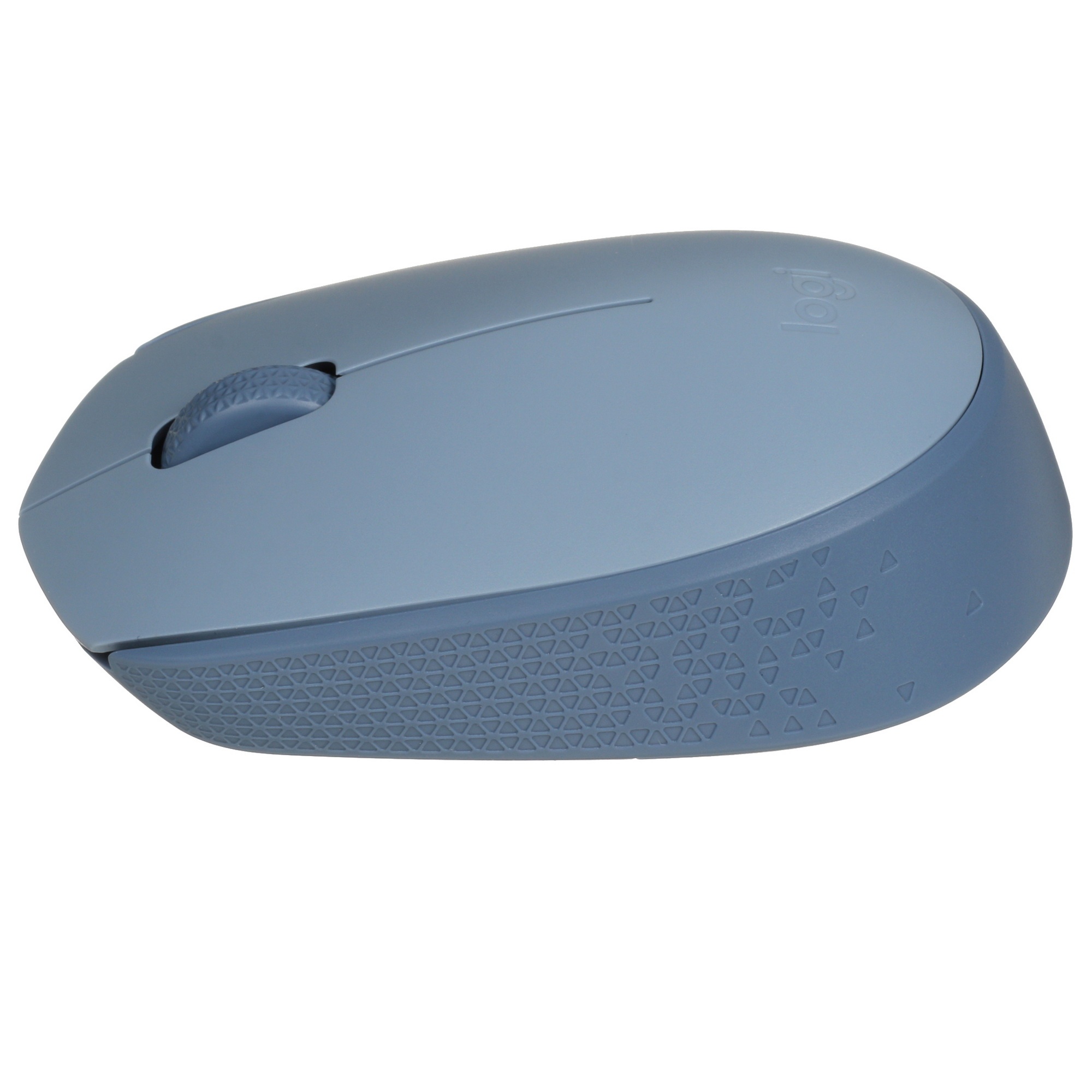 Мышь беспроводная Logitech M172 синий, 1000 dpi, радиоканал, USB, кнопки - 3