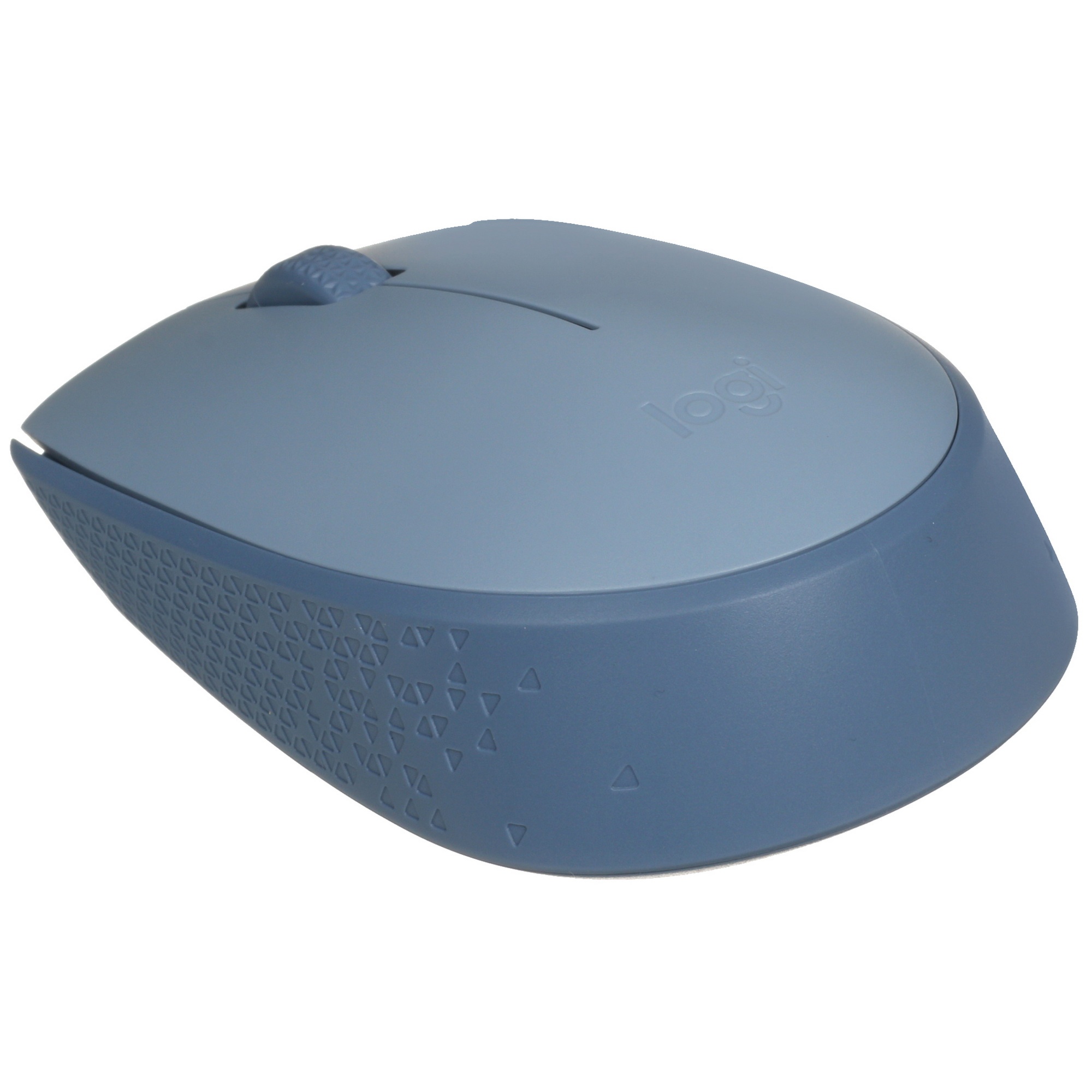 Мышь беспроводная Logitech M172 синий, 1000 dpi, радиоканал, USB, кнопки - 3