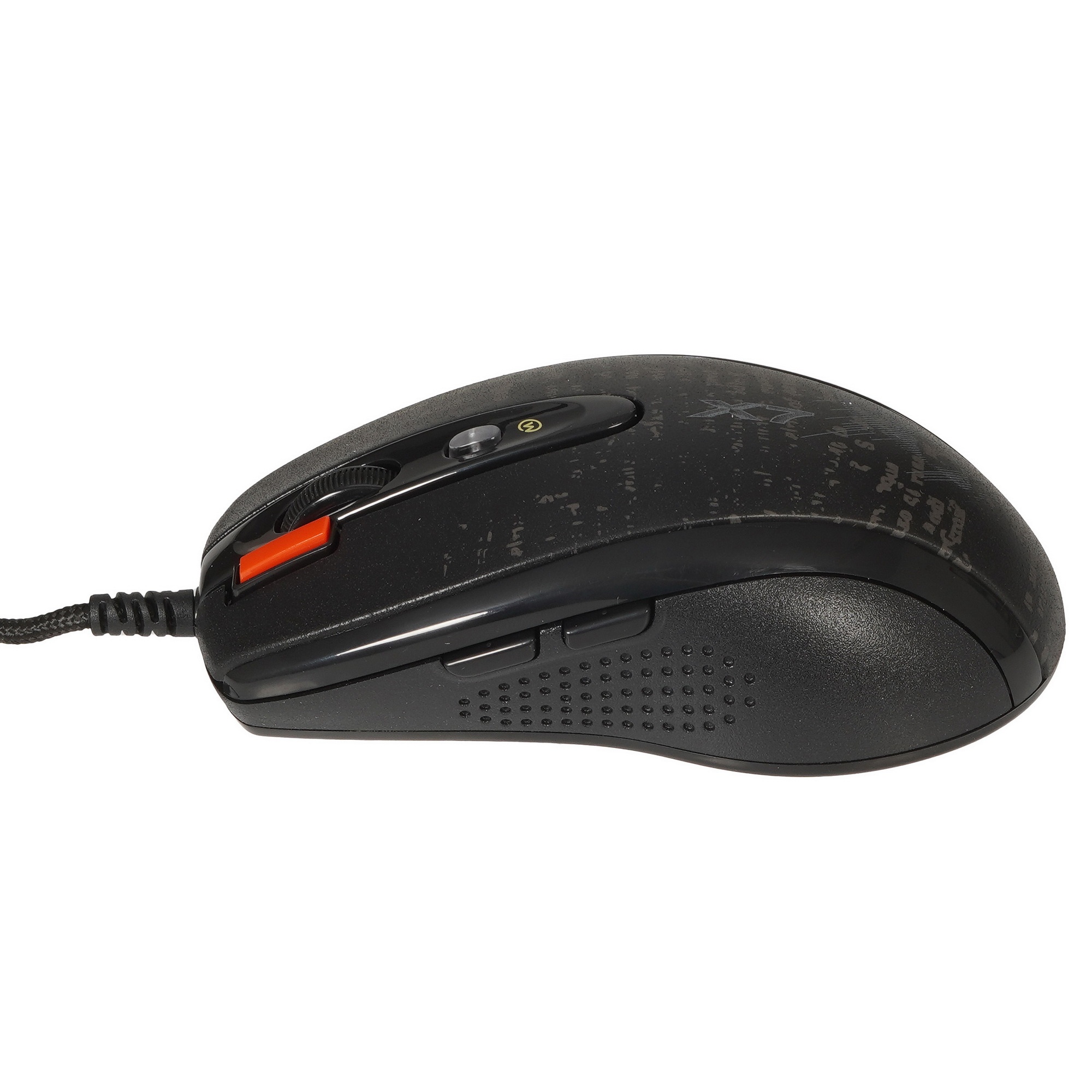 Мышь проводная A4Tech F5 черный, 3000 dpi, USB, кнопки - 7