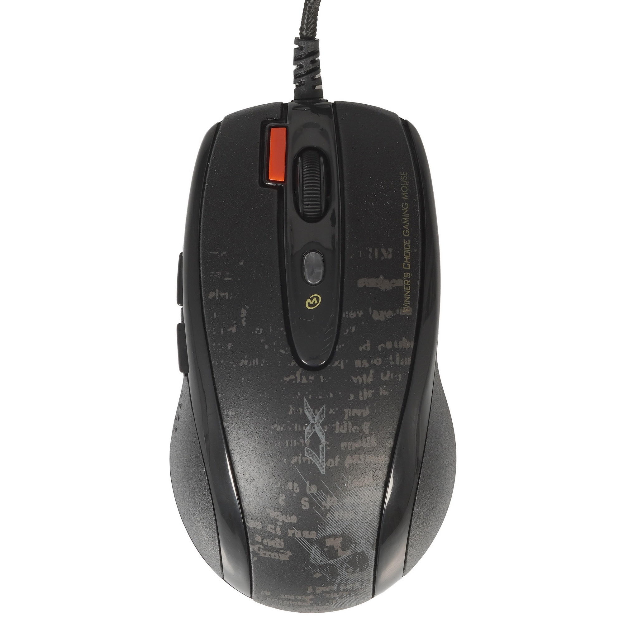 Мышь проводная A4Tech F5 черный, 3000 dpi, USB, кнопки - 7