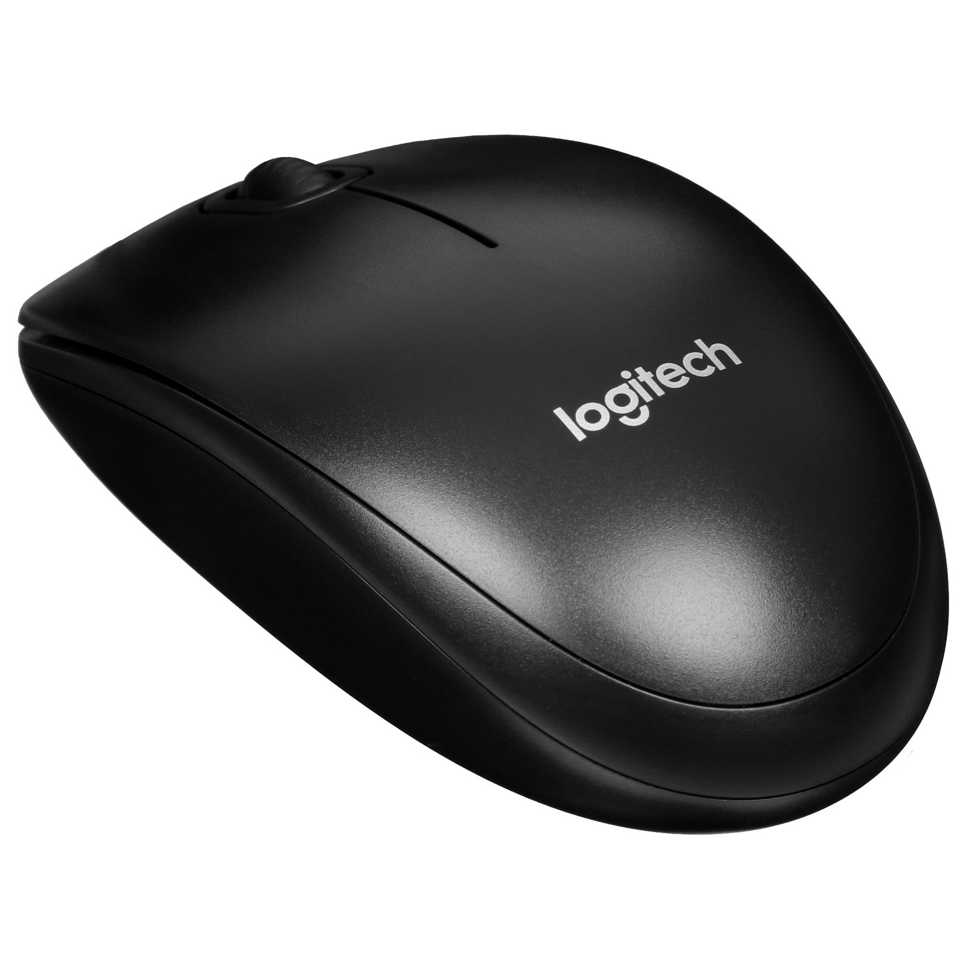 Мышь проводная Logitech M100/100R DARK/GREY (темно-серая/черная), 1000 dpi, USB, кнопки - 3