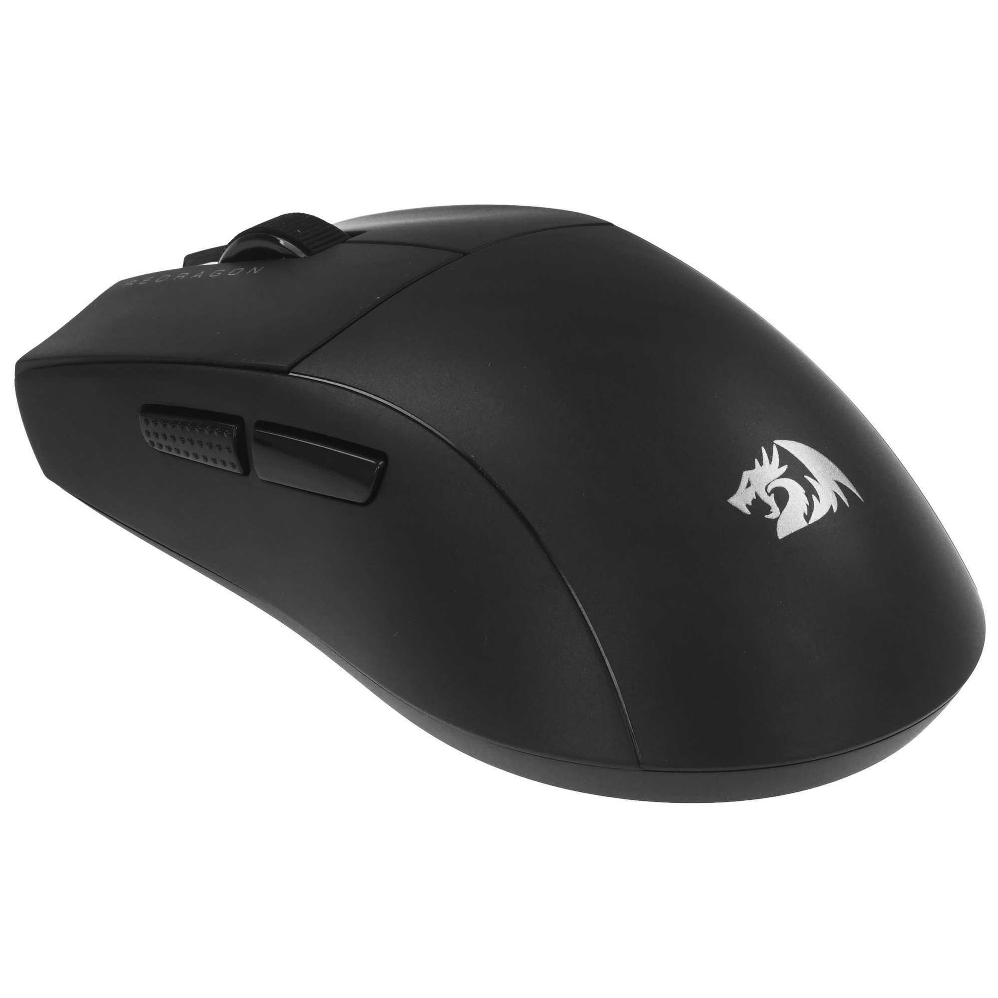 Мышь беспроводная Defender Redragon K1ng 4K Pro черный, 26000 dpi, радиоканал, Bluetooth, USB, кнопк