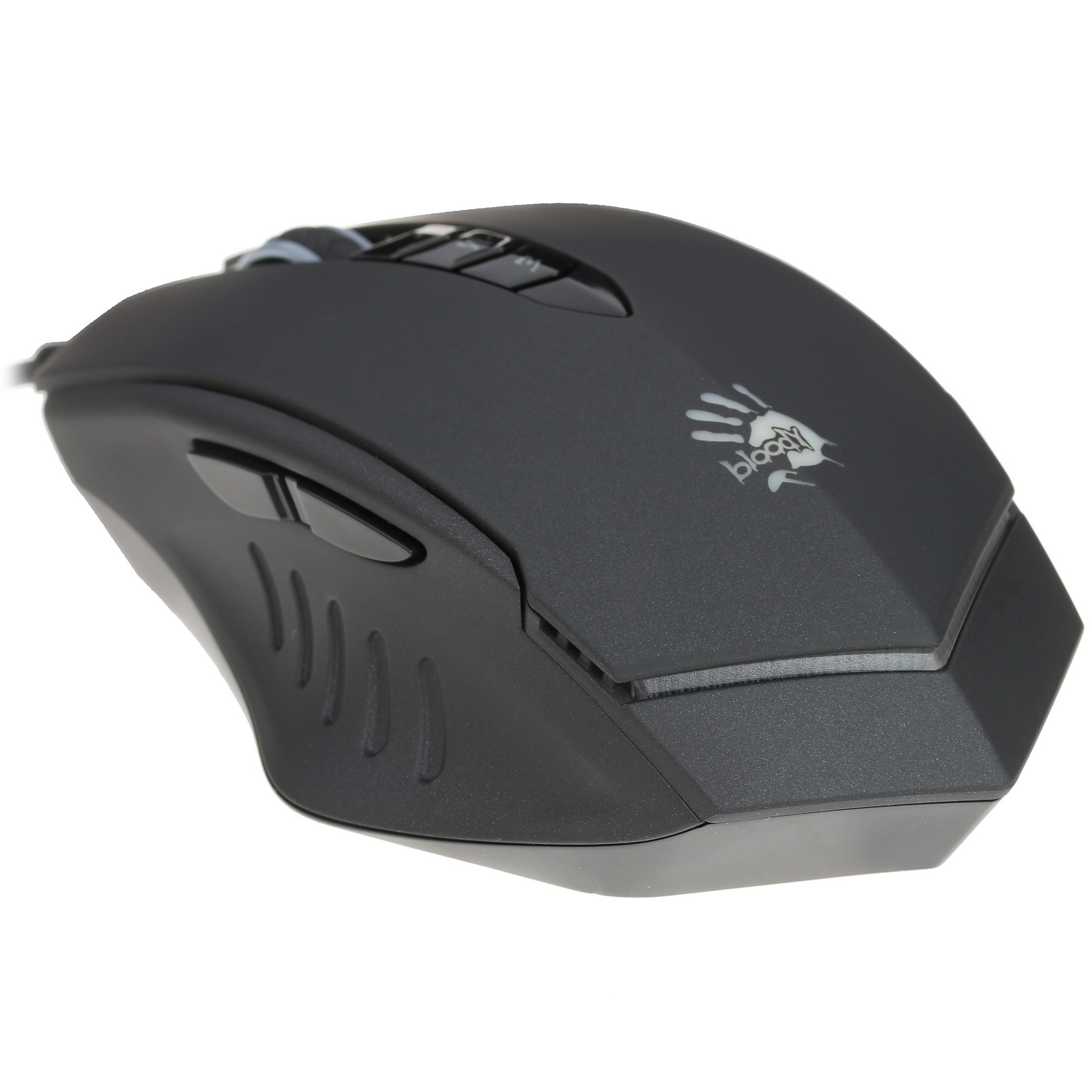 Мышь проводная A4Tech Bloody V8 черный, 3200 dpi, USB, кнопки - 8