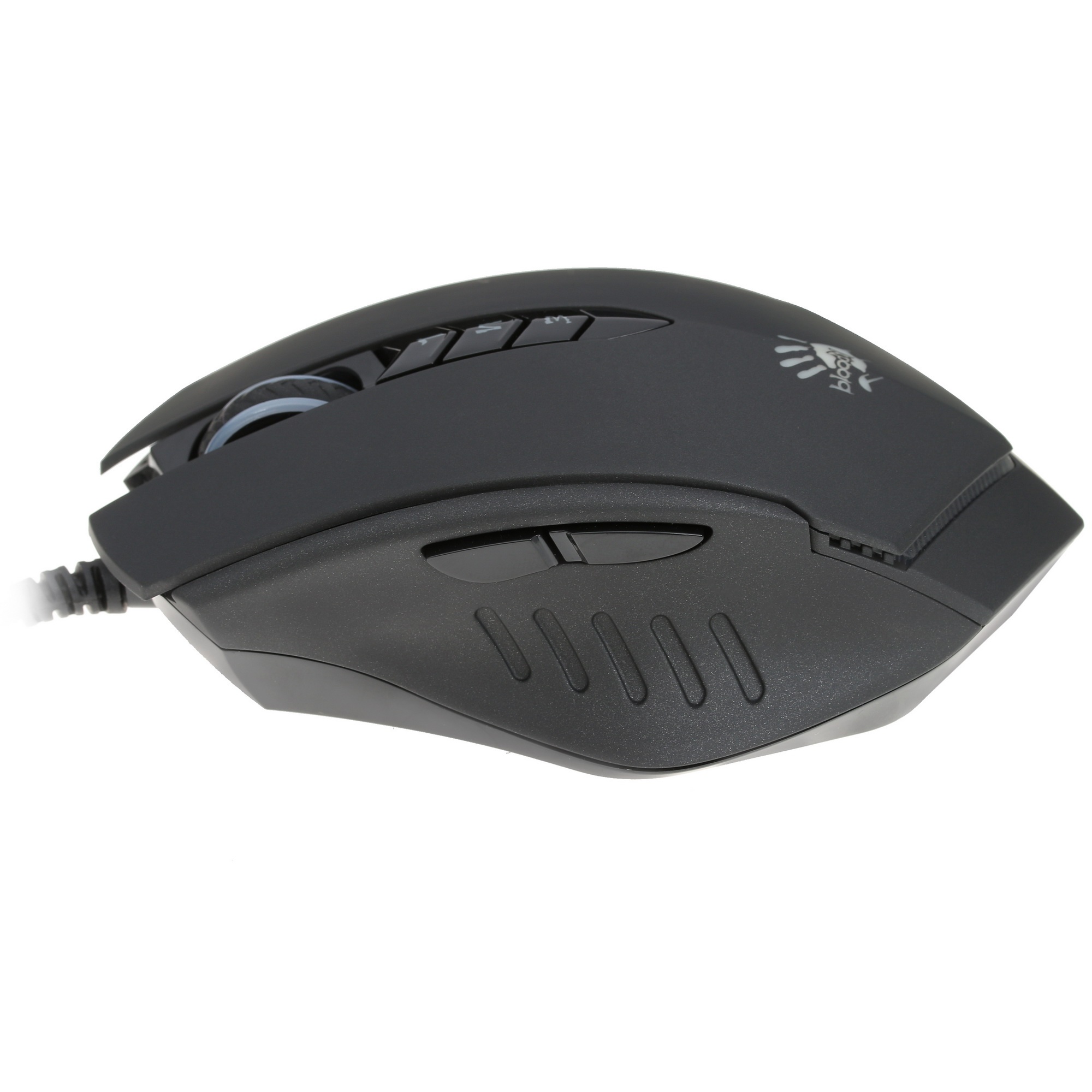 Мышь проводная A4Tech Bloody V8 черный, 3200 dpi, USB, кнопки - 8