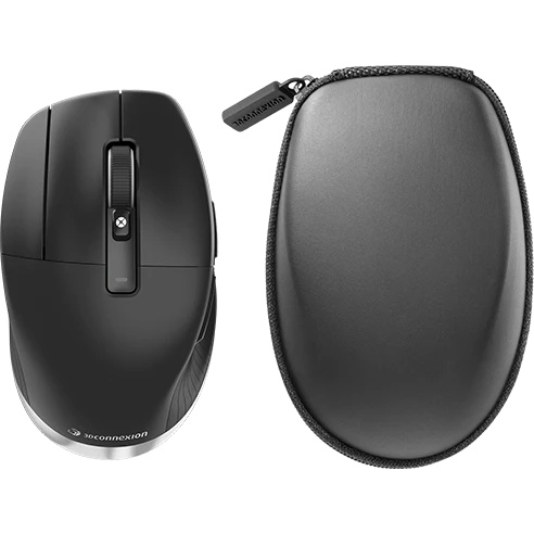 Мышь беспроводная/проводная 3Dconnexion CadMouse Pro Wireless Left (3DX-700079) черный, 7200 dpi, ра
