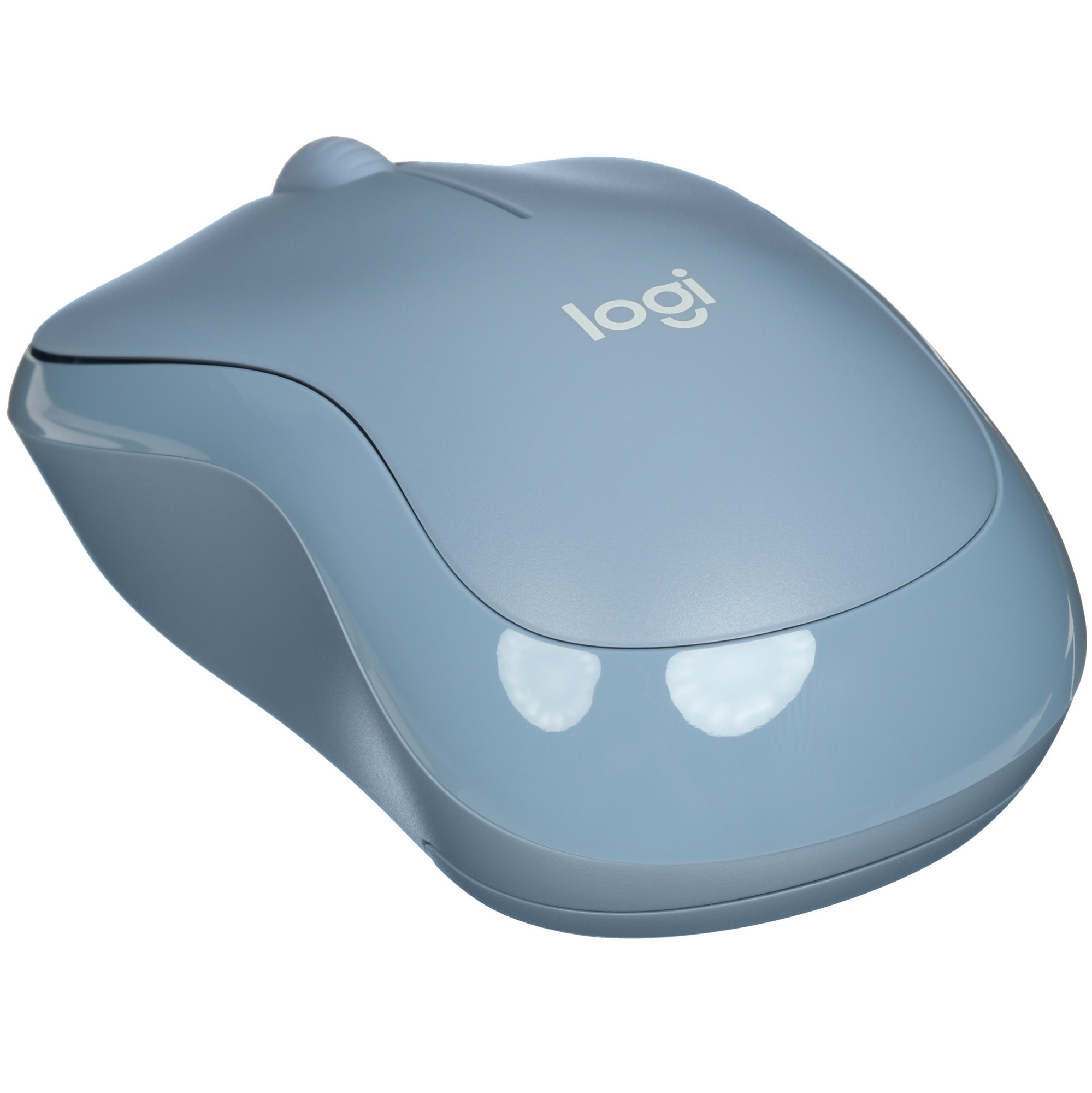 Мышь беспроводная Logitech M221 голубой, 1000 dpi, радиоканал, USB, кнопки - 3