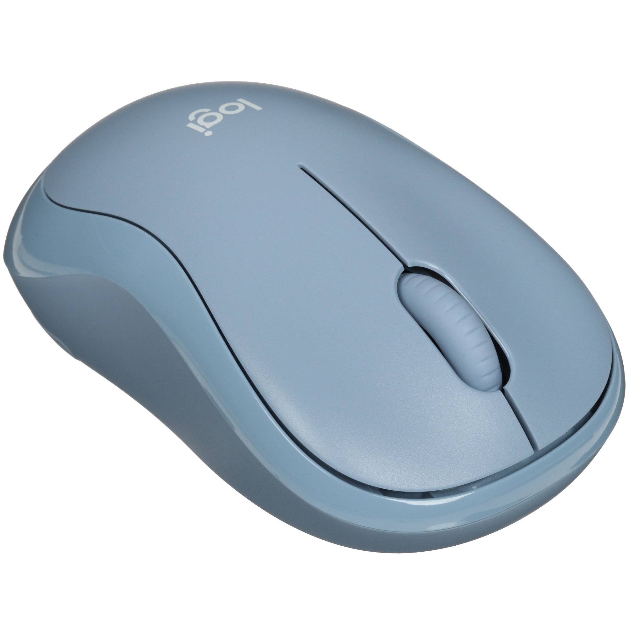 Мышь беспроводная Logitech M221 голубой, 1000 dpi, радиоканал, USB, кнопки - 3