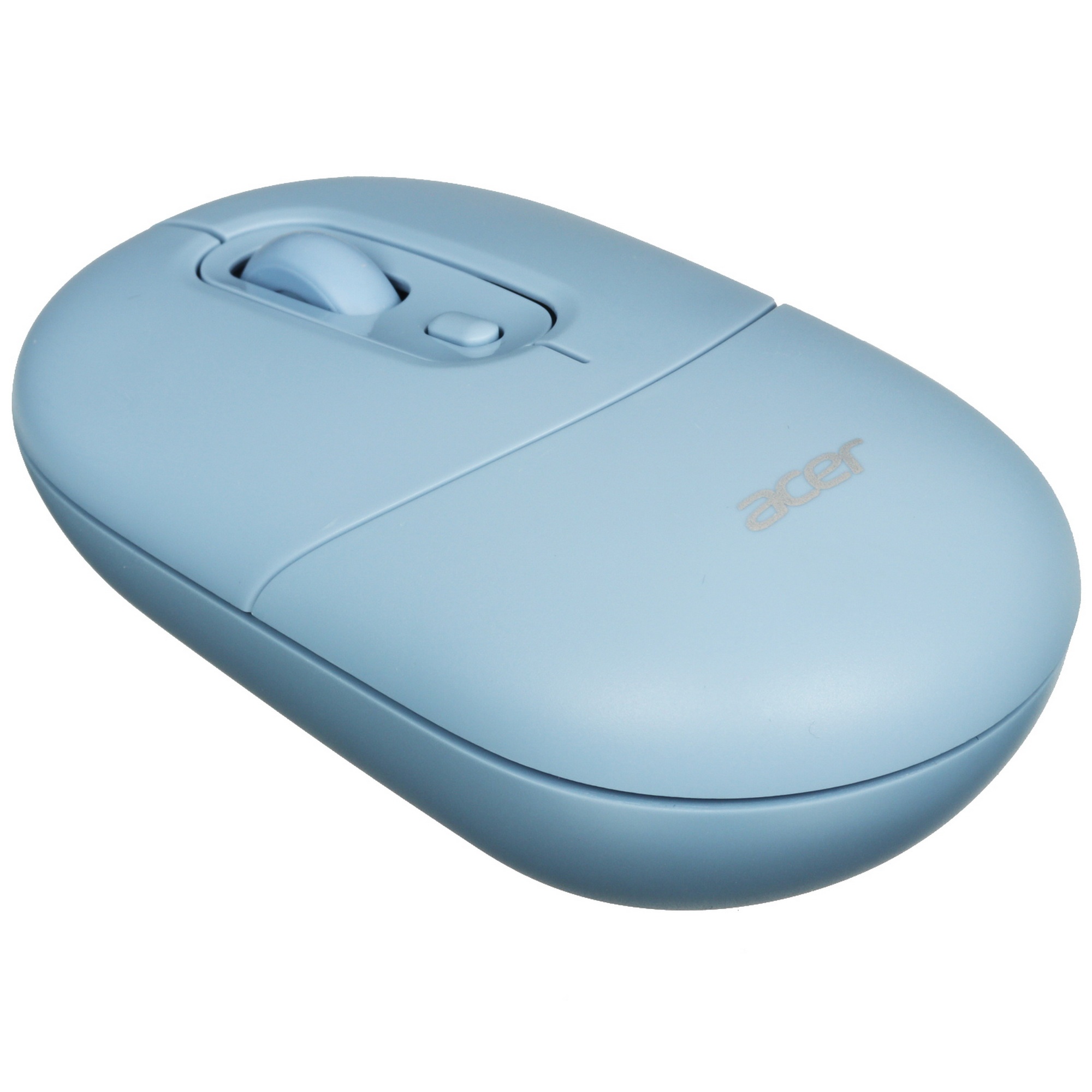 Мышь беспроводная Acer OMR301 синий, 1600 dpi, радиоканал, Bluetooth, USB, кнопки - 4