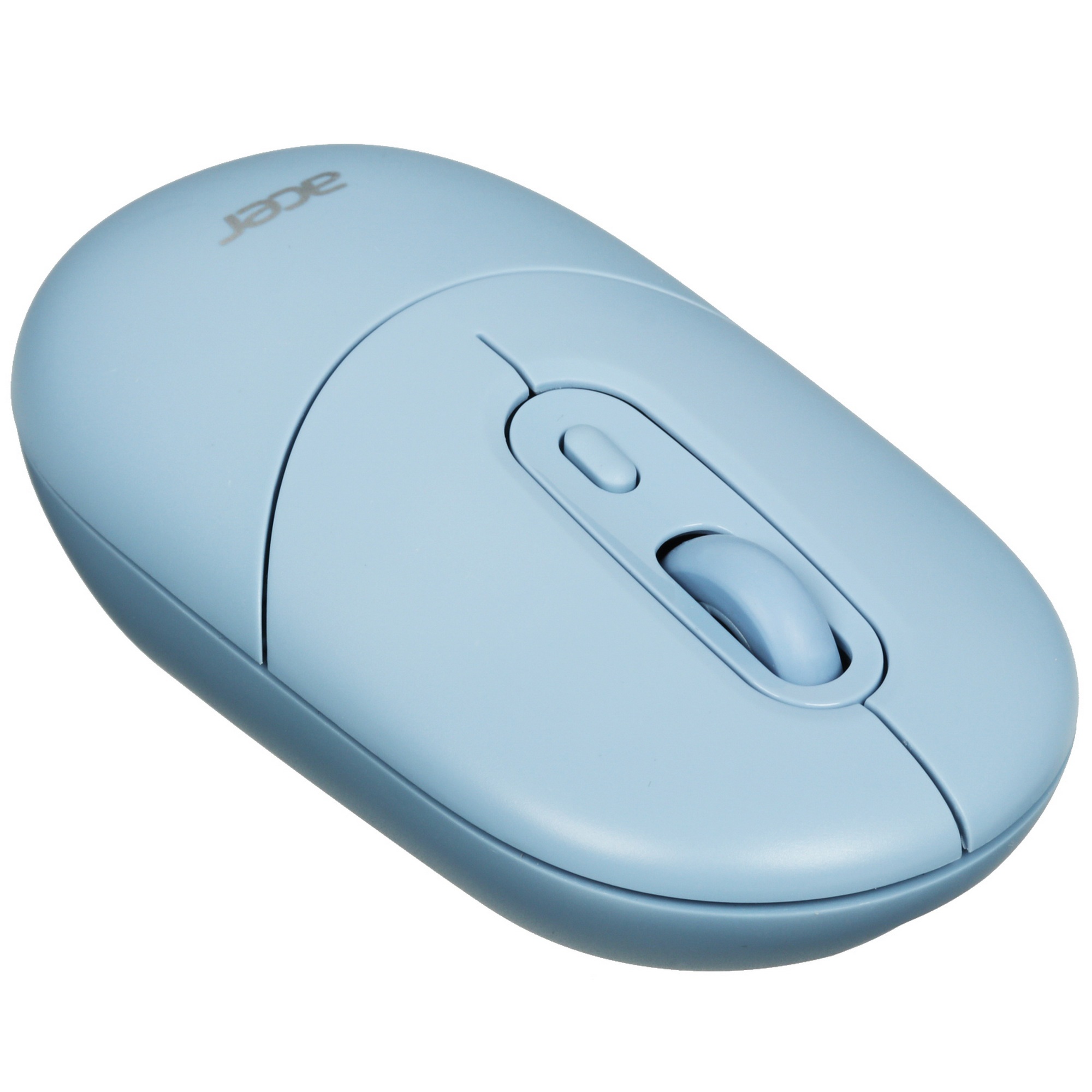 Мышь беспроводная Acer OMR301 синий, 1600 dpi, радиоканал, Bluetooth, USB, кнопки - 4