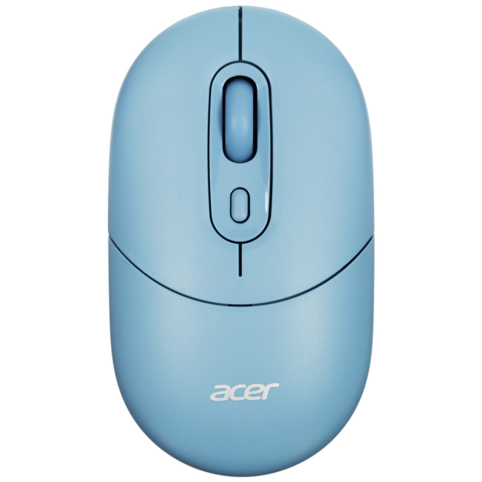 Мышь беспроводная Acer OMR301 синий, 1600 dpi, радиоканал, Bluetooth, USB, кнопки - 4