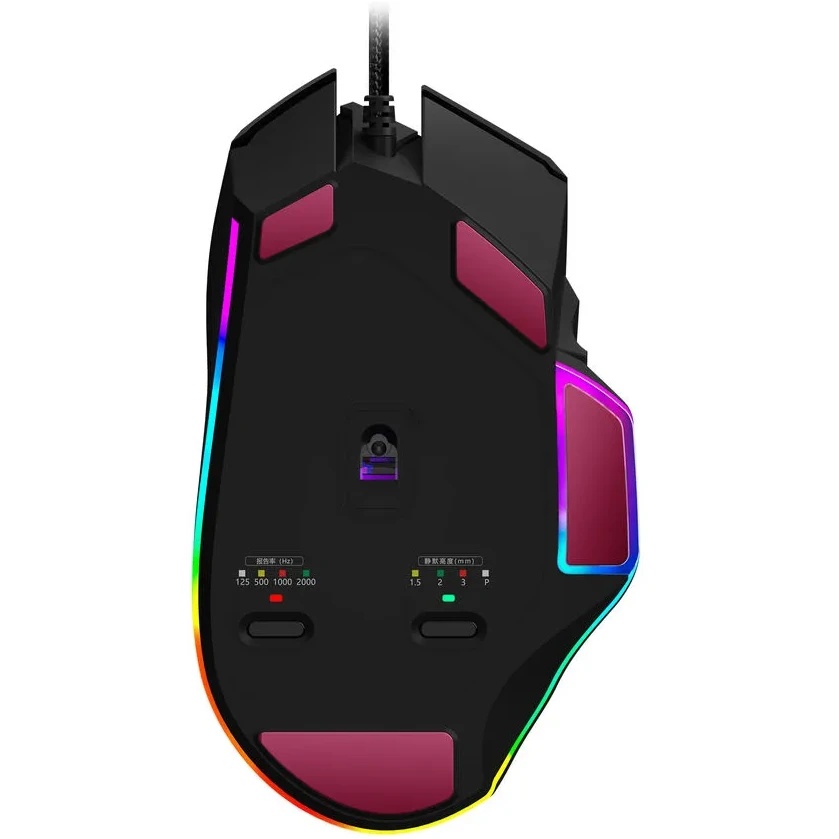 Мышь проводная A4Tech Bloody W95 Max черный, 12000 dpi, USB, кнопки - 10