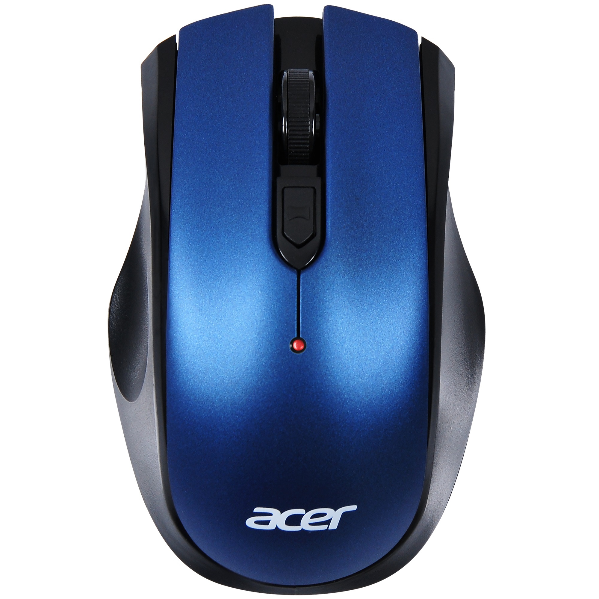 Мышь беспроводная Acer OMR031 черный/синий, 1600 dpi, радиоканал, USB, кнопки - 4