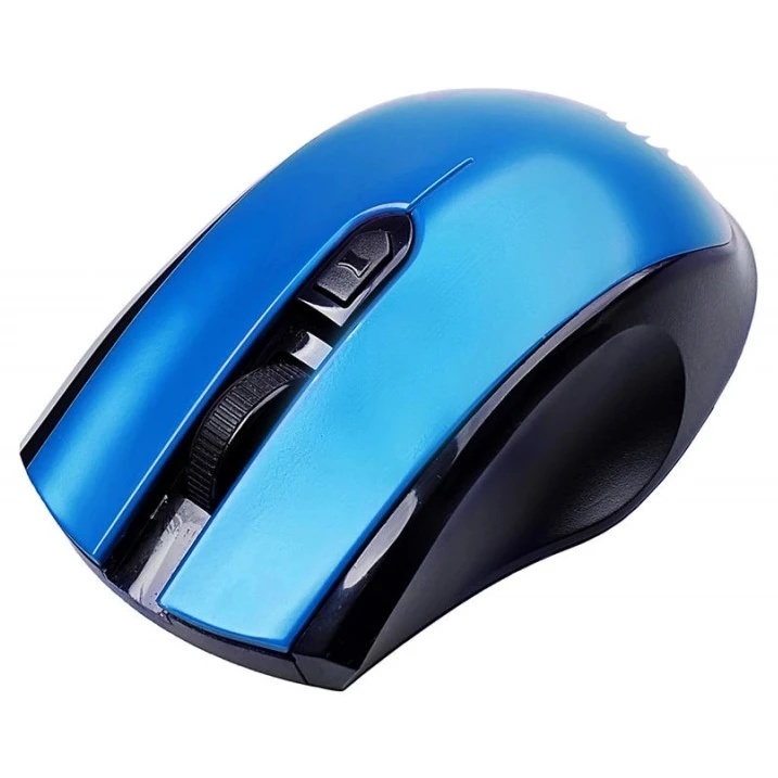 Мышь беспроводная Acer OMR031 черный/синий, 1600 dpi, радиоканал, USB, кнопки - 4