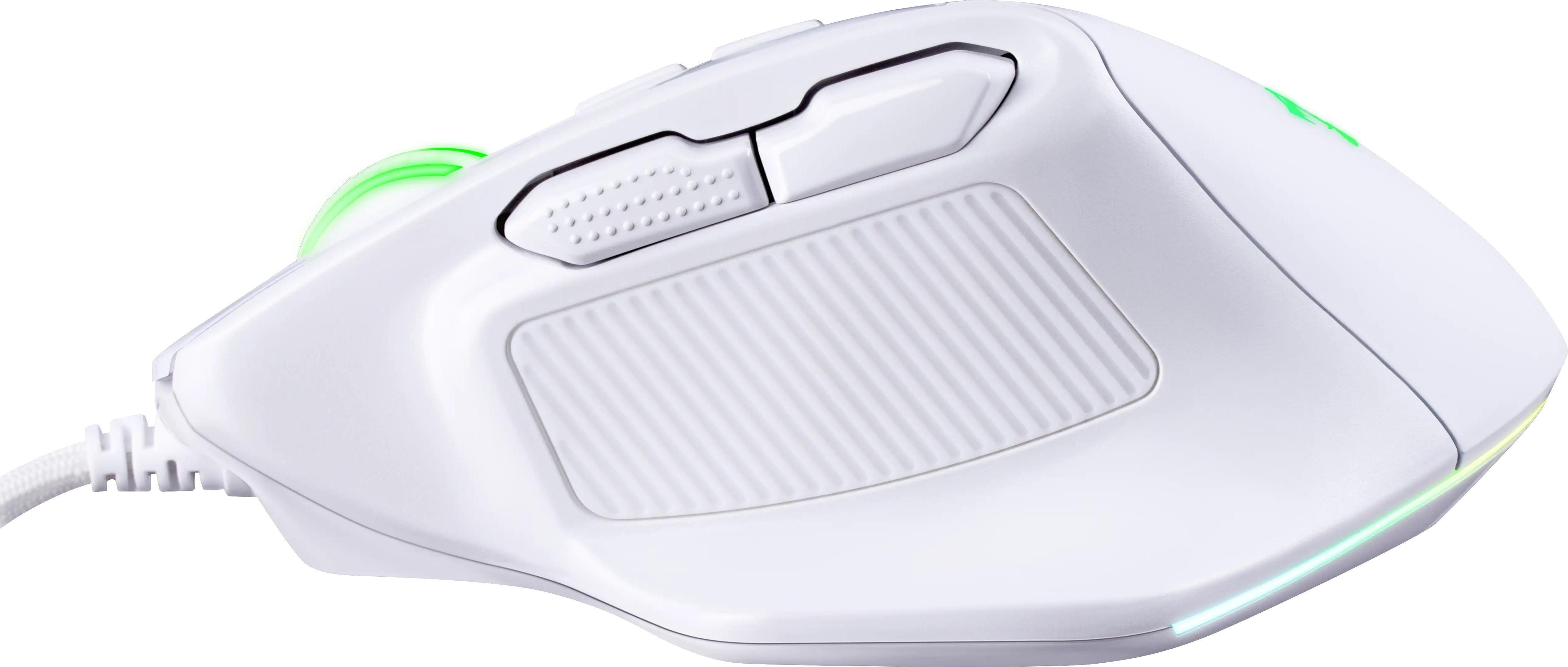 Мышь проводная REDRAGON Bullseye белый, 12400 dpi, USB, кнопки - 8