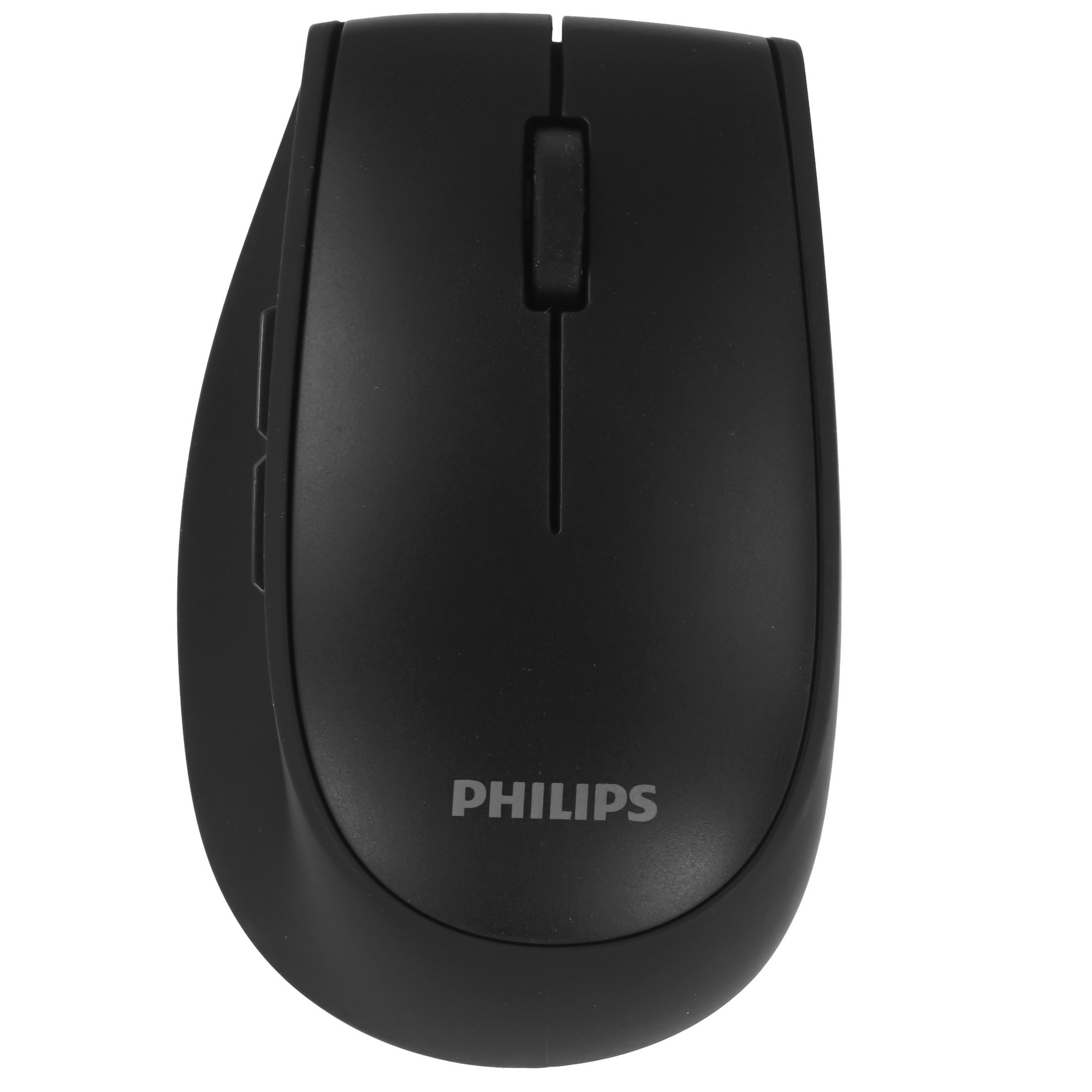Мышь беспроводная Philips SPK7627 черный, 1600 dpi, радиоканал, Bluetooth, USB, кнопки - 5