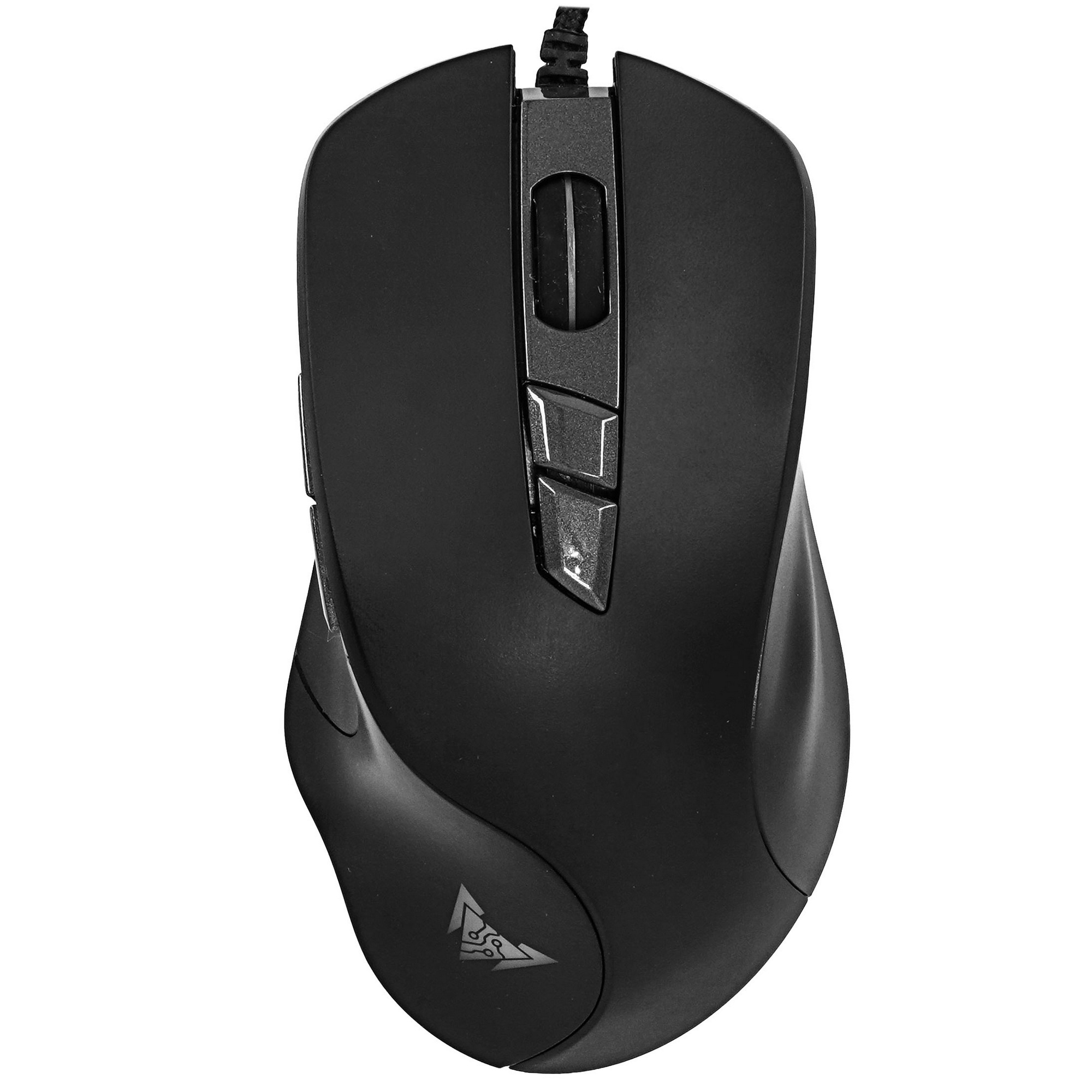 Мышь проводная Crown CMGM-903 черный, 7000 dpi, USB, кнопки - 7