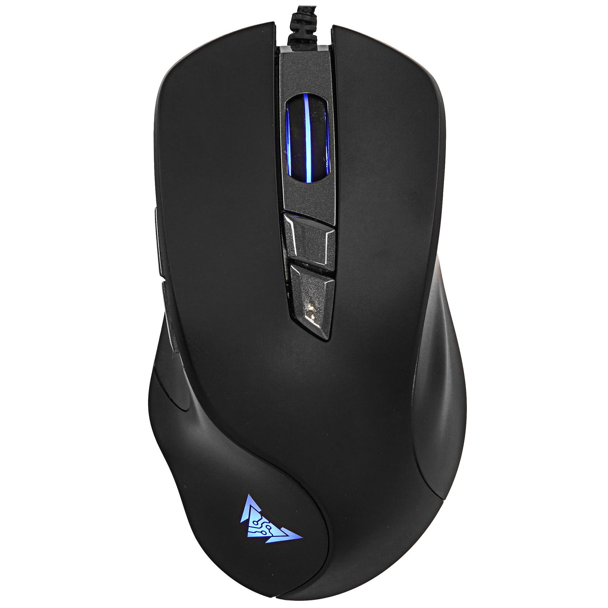 Мышь проводная Crown CMGM-903 черный, 7000 dpi, USB, кнопки - 7