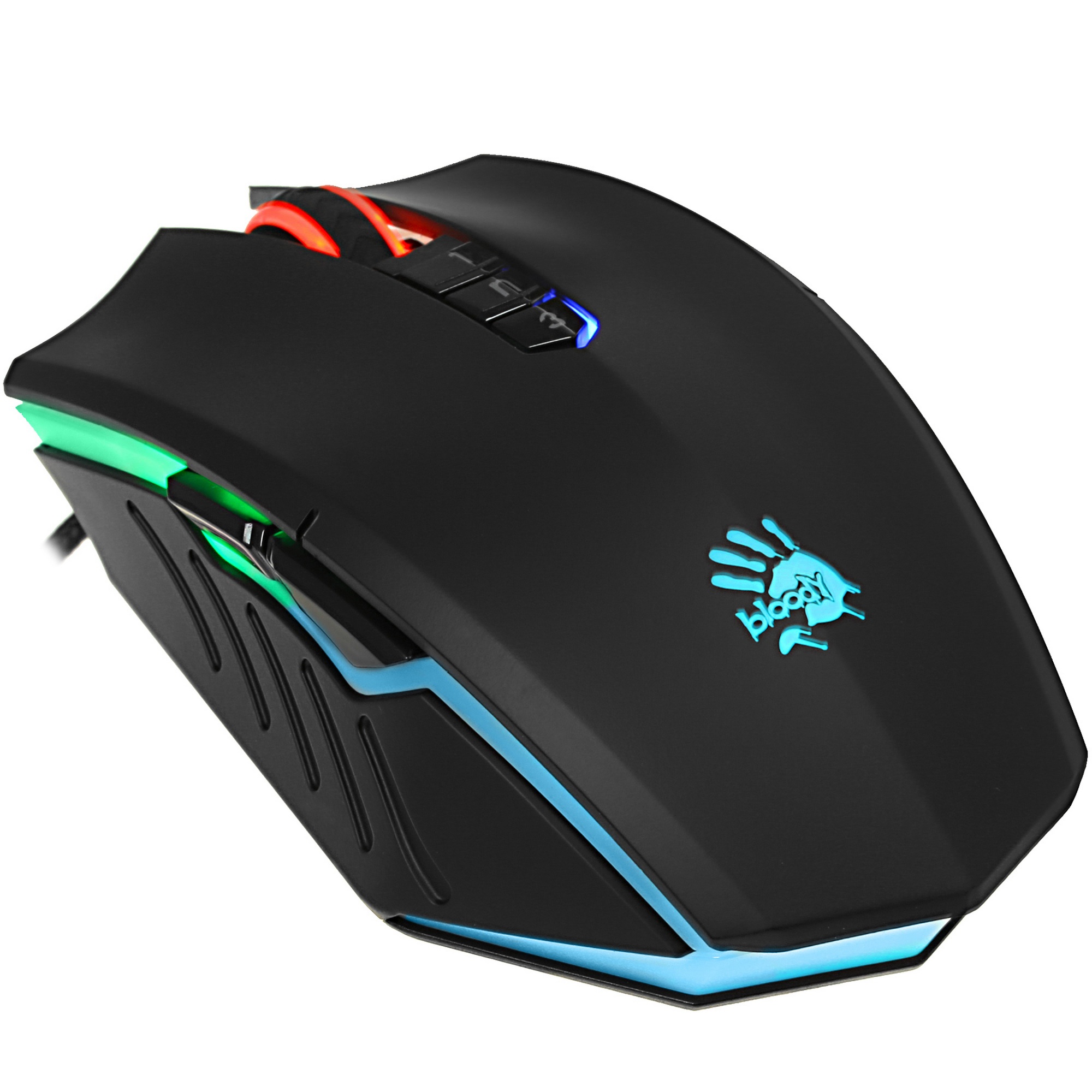 Мышь проводная A4Tech Bloody A70 черный, 6200 dpi, USB, кнопки - 8
