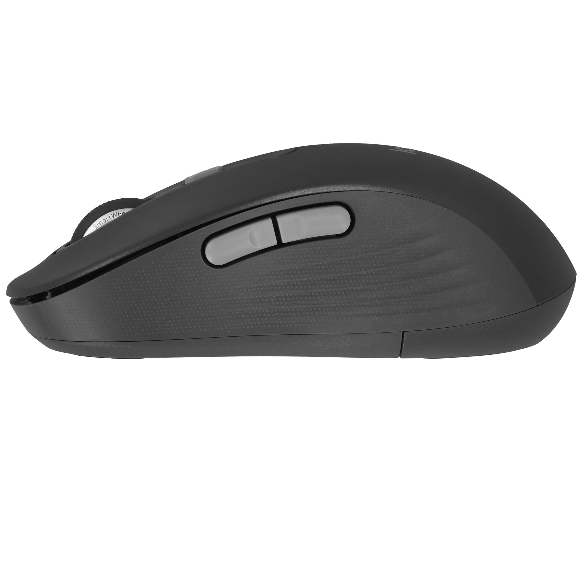 Мышь беспроводная Logitech M750 L Large графитовый, 4000 dpi, радиоканал, Bluetooth, USB, кнопки - 5