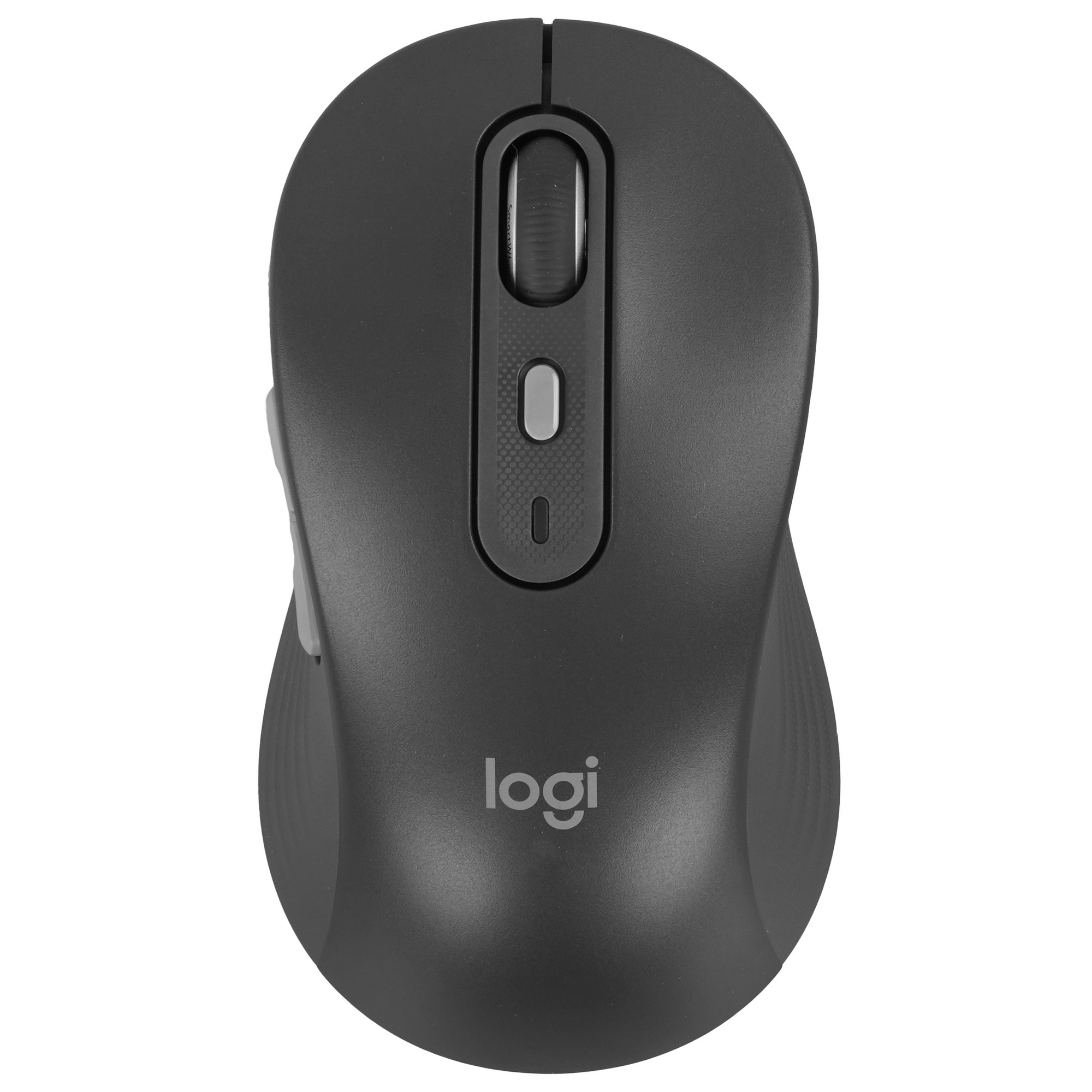 Мышь беспроводная Logitech M750 L Large графитовый, 4000 dpi, радиоканал, Bluetooth, USB, кнопки - 5