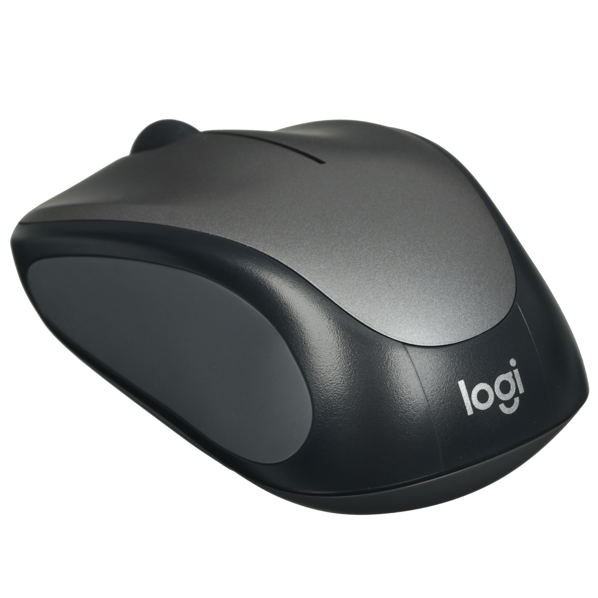 Мышь беспроводная Logitech M235 серый/черный, 1000 dpi, радиоканал, USB, кнопки - 3
