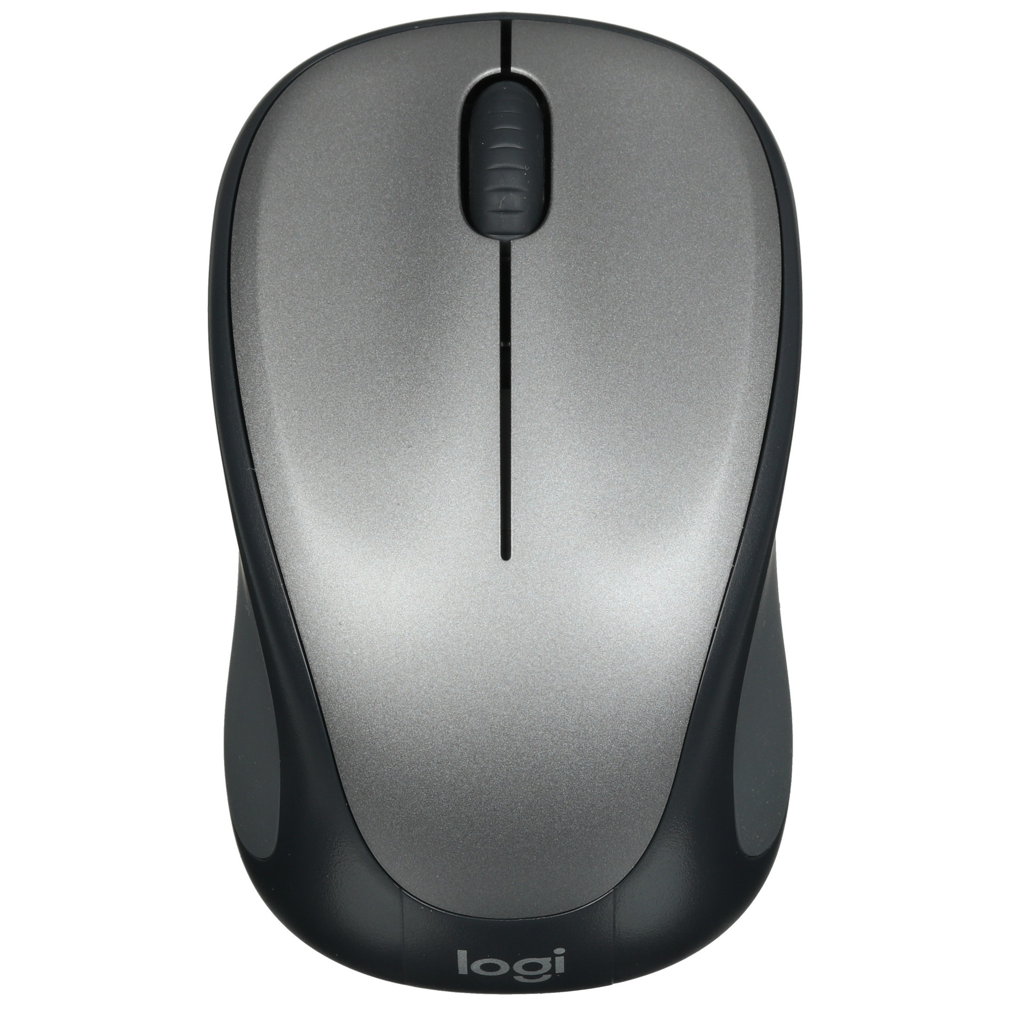 Мышь беспроводная Logitech M235 серый/черный, 1000 dpi, радиоканал, USB, кнопки - 3