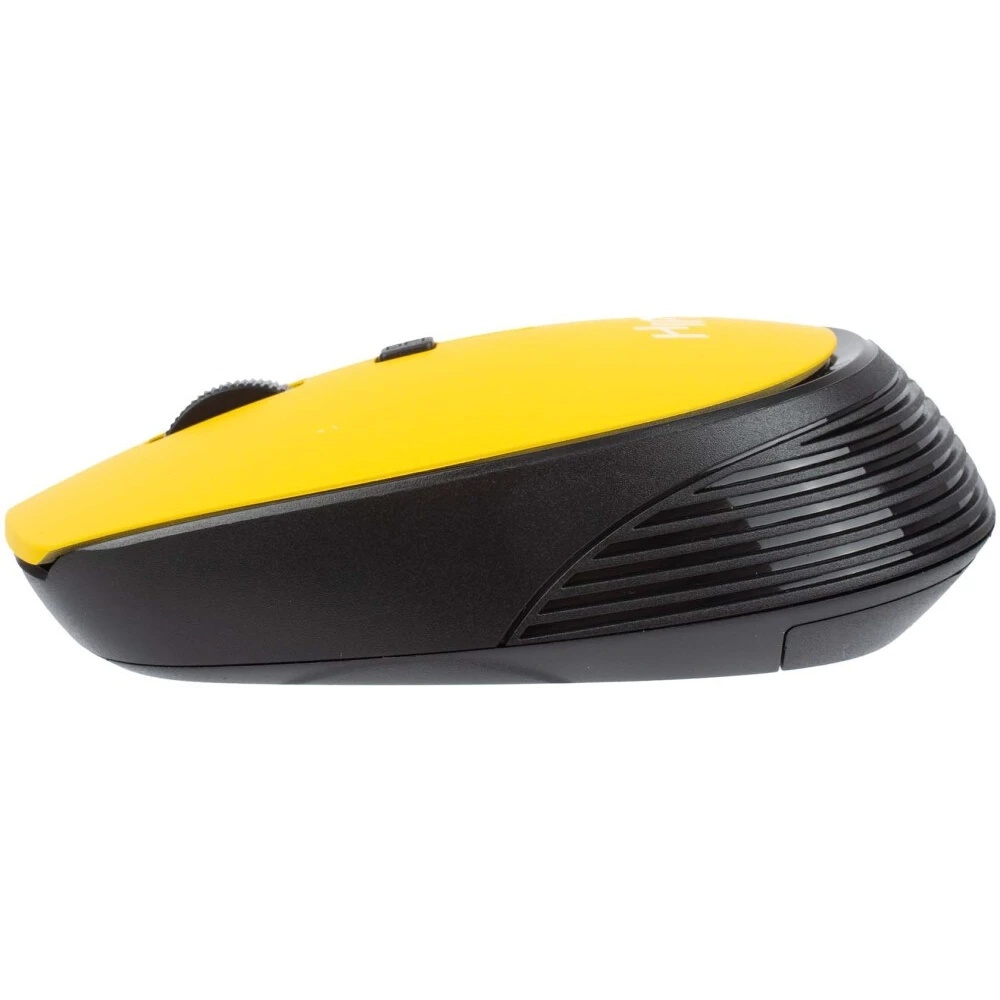 Мышь беспроводная HIPER HOMW-085 желтый, 1600 dpi, радиоканал, USB, кнопки - 4