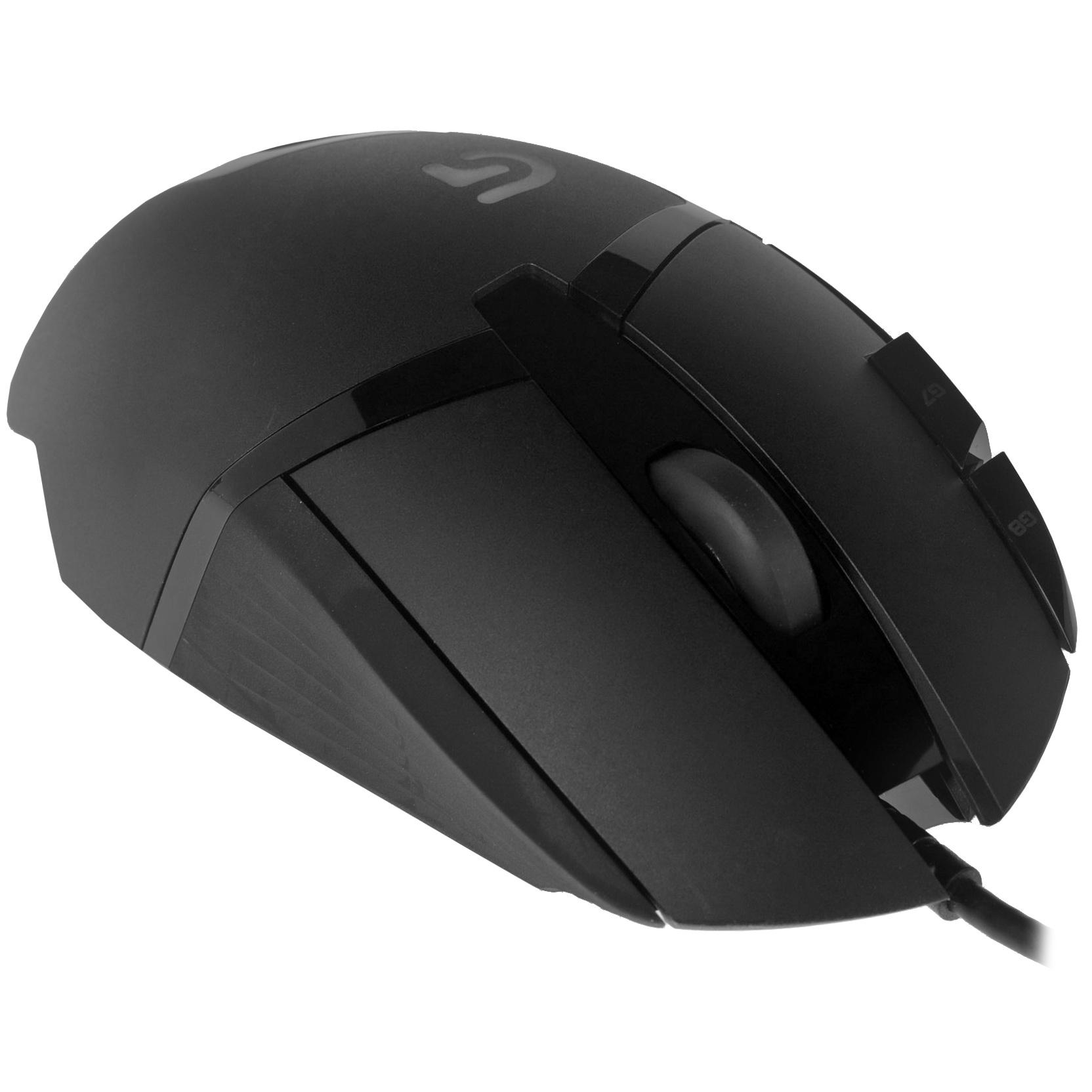 Мышь проводная Logitech G402 Hyperion Fury, черный, 4000 dpi, USB, кнопки - 8