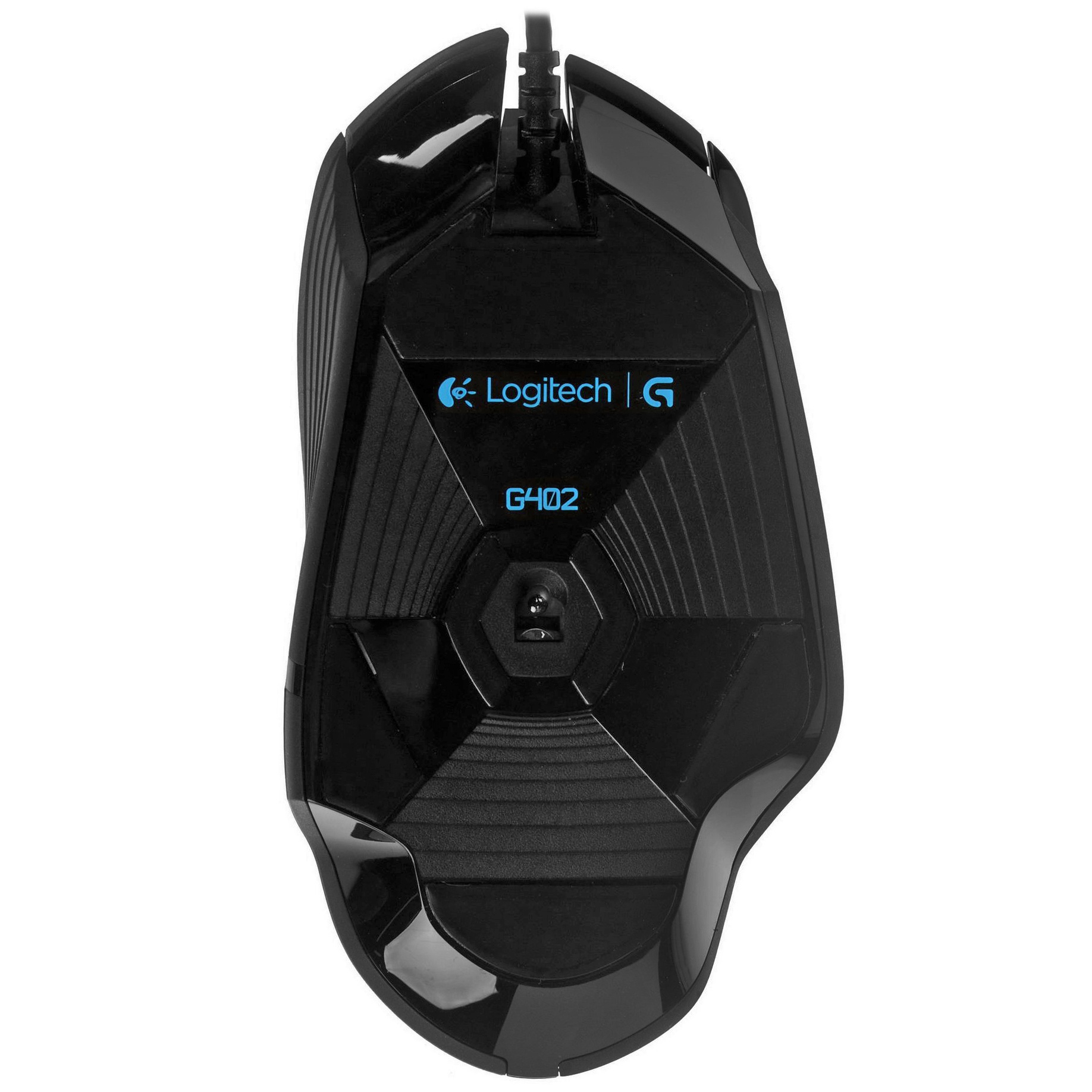 Мышь проводная Logitech G402 Hyperion Fury, черный, 4000 dpi, USB, кнопки - 8