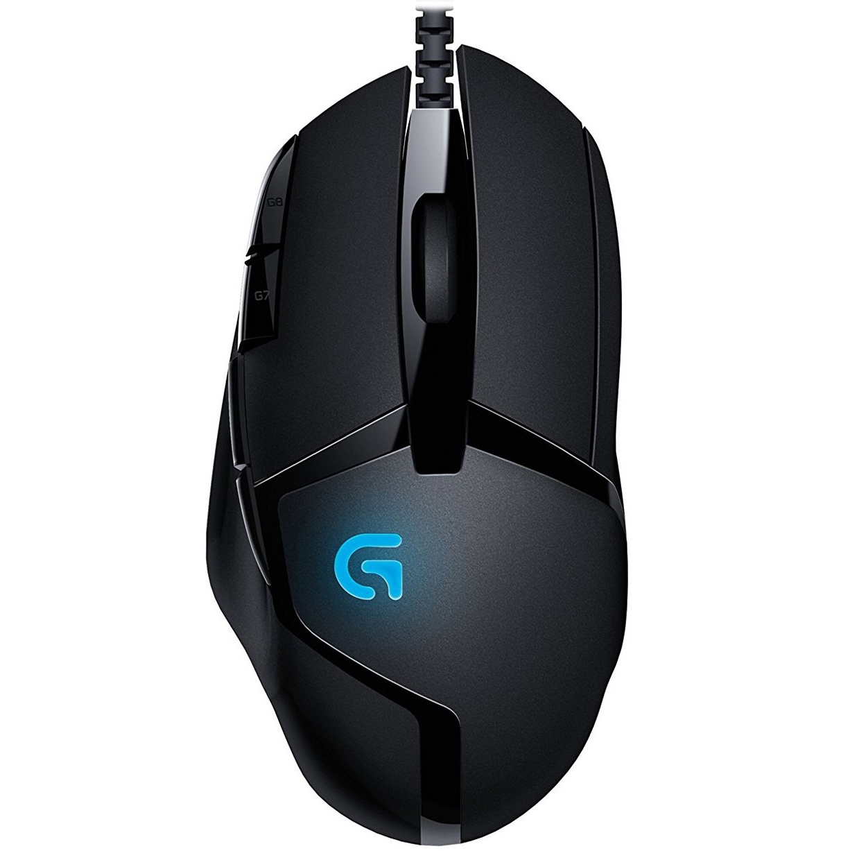 Мышь проводная Logitech G402 Hyperion Fury, черный, 4000 dpi, USB, кнопки - 8