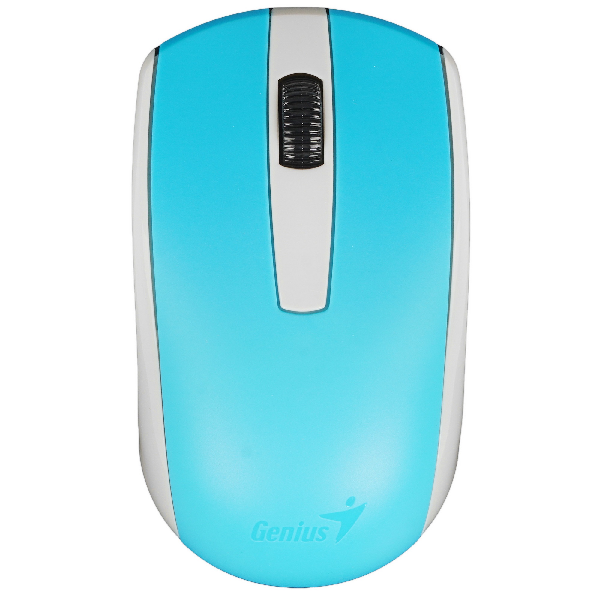 Мышь беспроводная Genius ECO-8100 голубой, 1600 dpi, радиоканал, USB, кнопки - 3