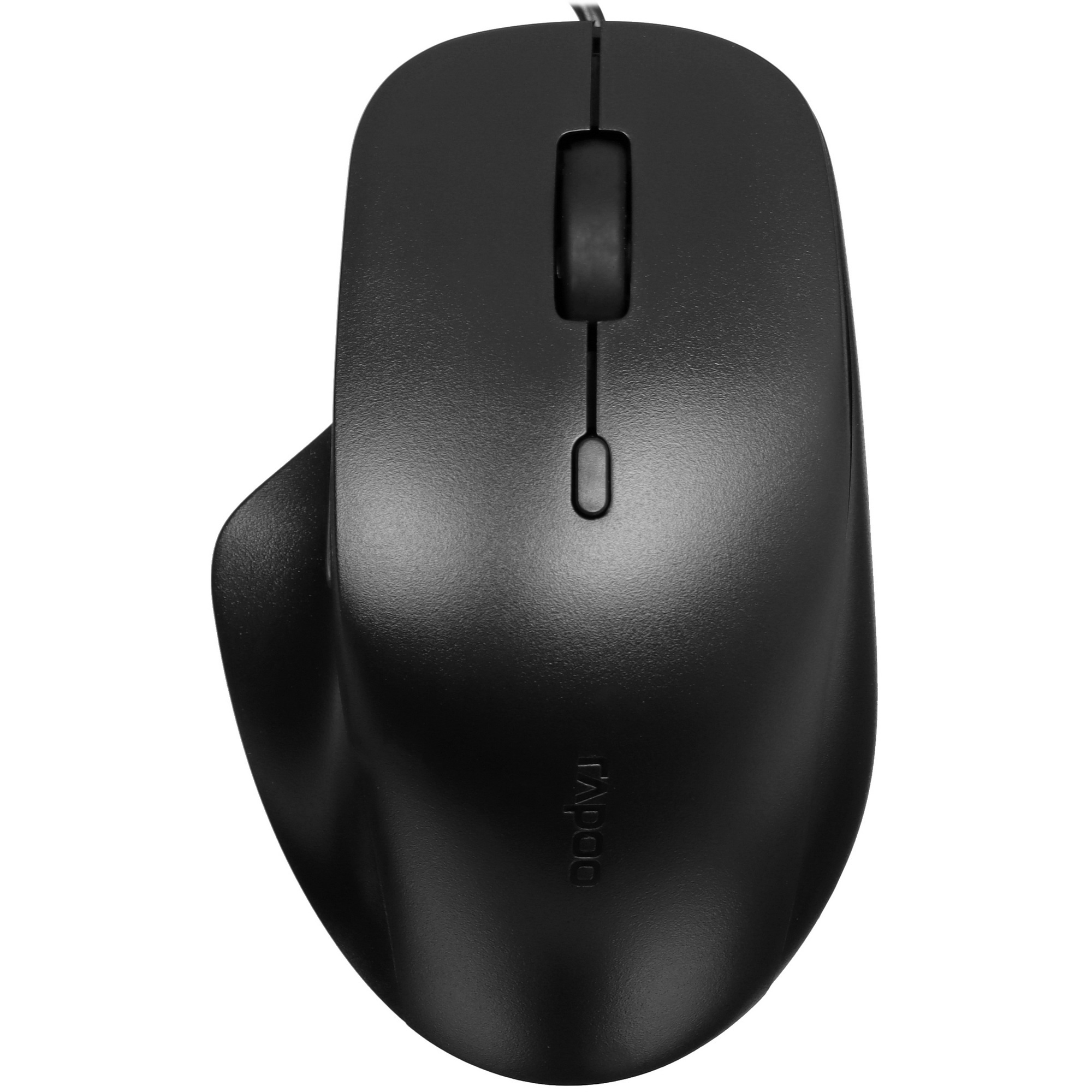 Мышь проводная Rapoo N500 черный, 3600 dpi, USB, кнопки - 6