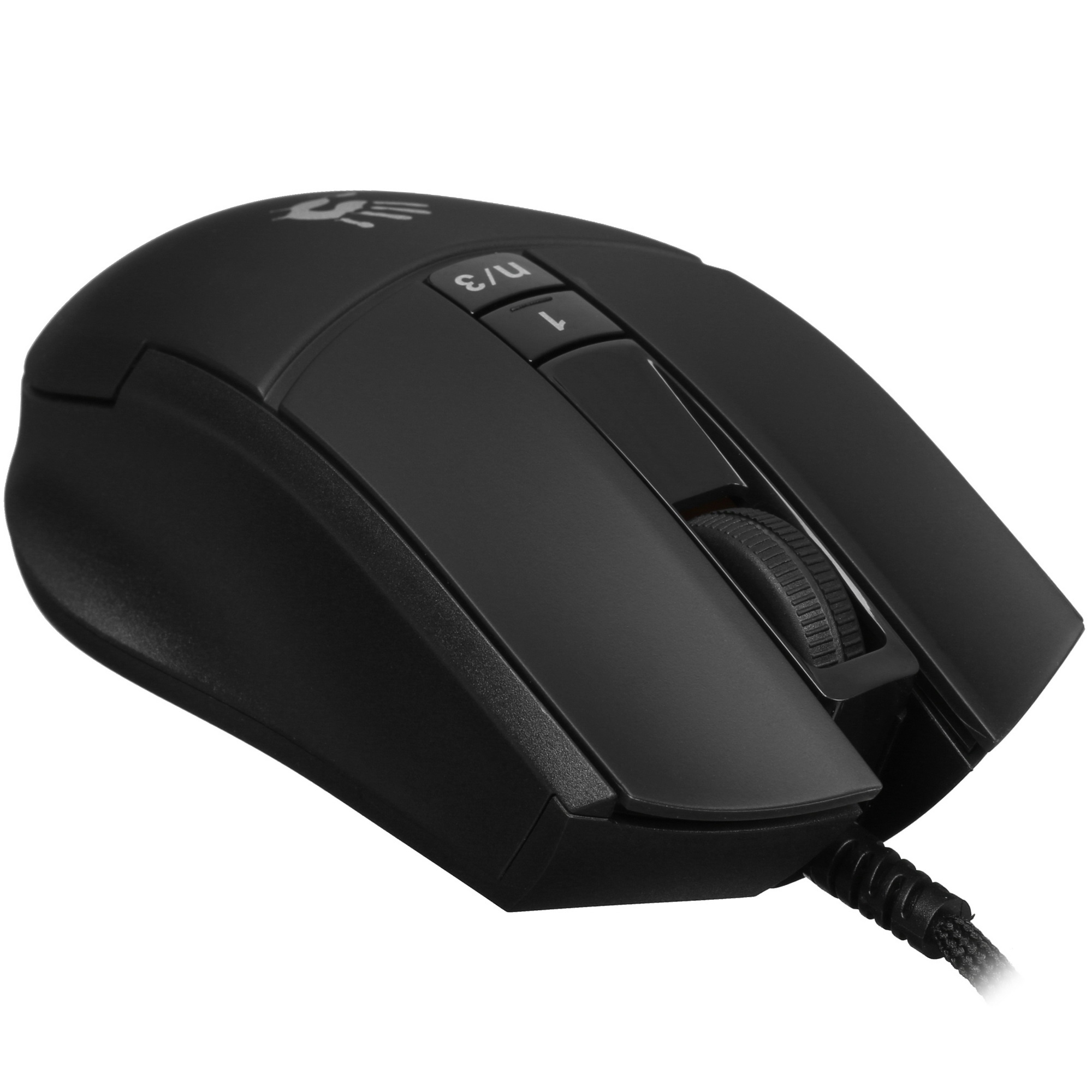 Мышь проводная A4Tech Bloody L65 Max черный, 12000 dpi, USB, кнопки - 7