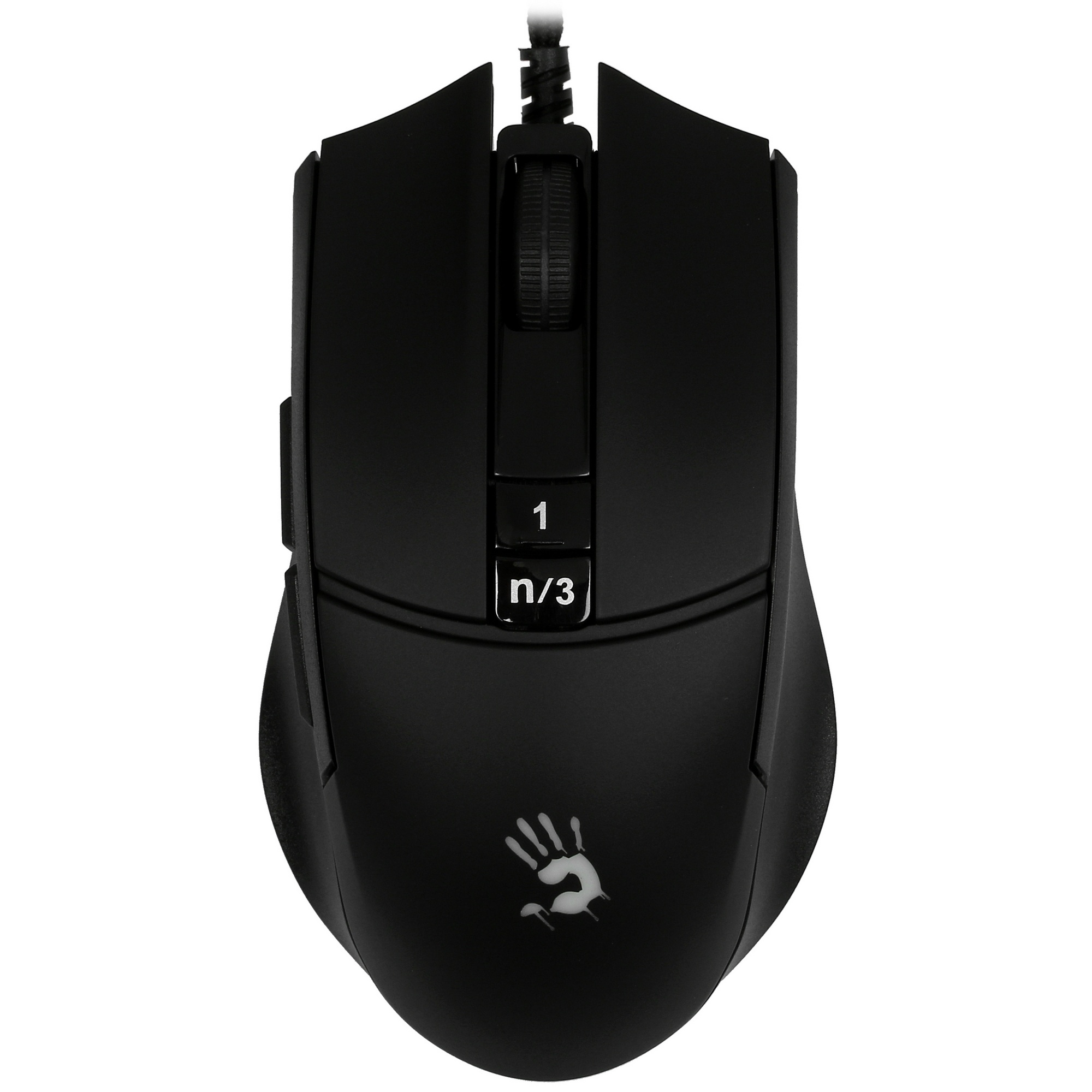 Мышь проводная A4Tech Bloody L65 Max черный, 12000 dpi, USB, кнопки - 7