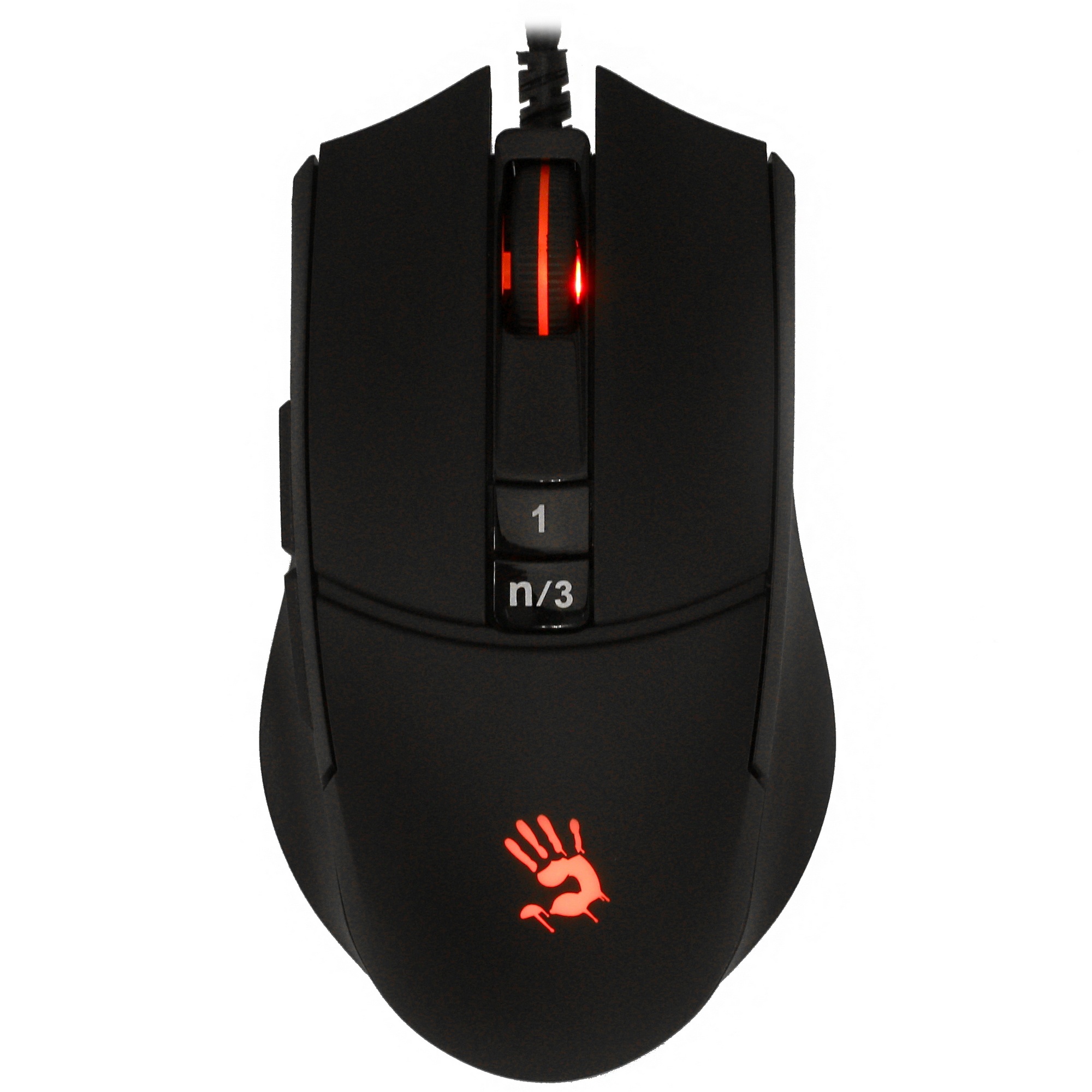 Мышь проводная A4Tech Bloody L65 Max черный, 12000 dpi, USB, кнопки - 7