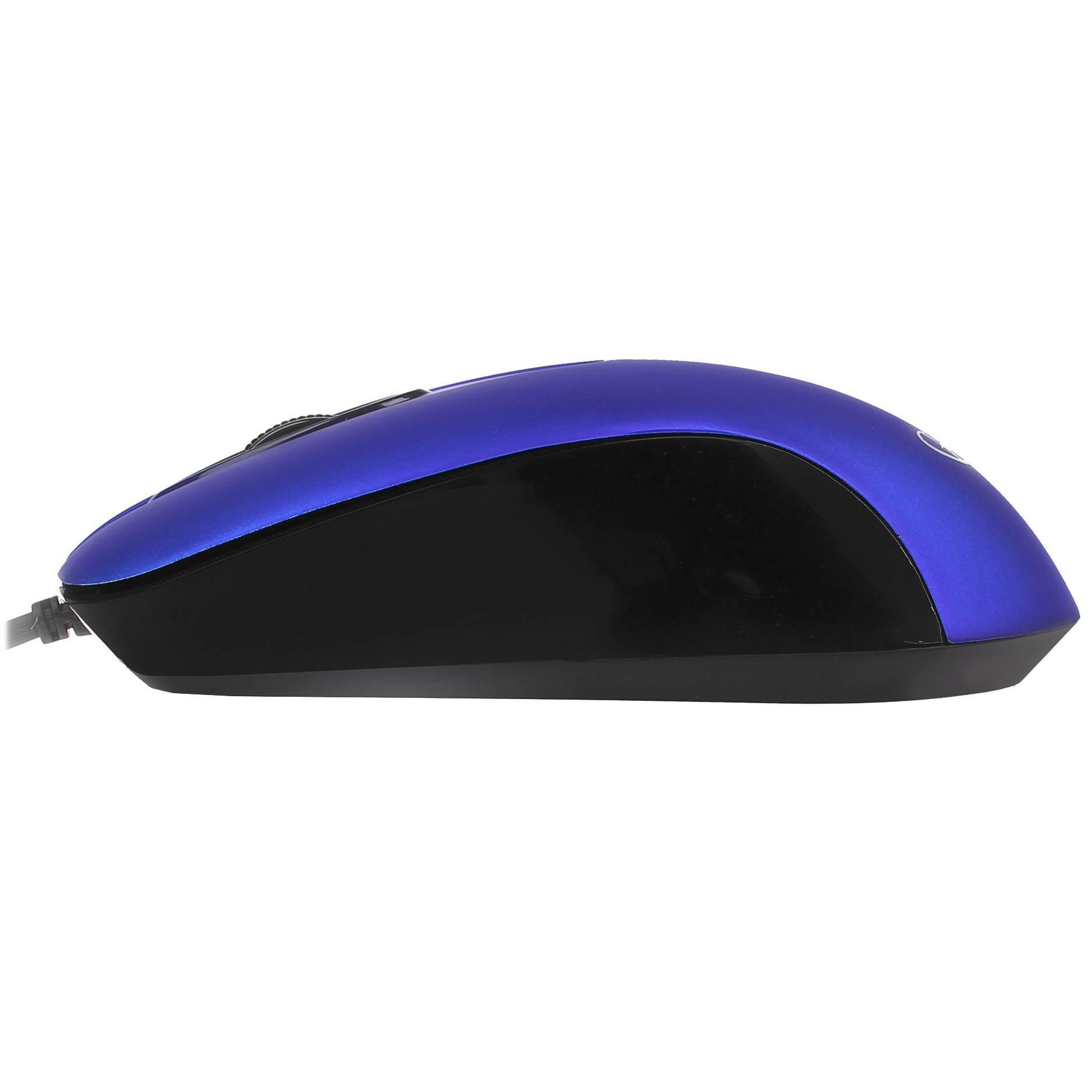 Мышь проводная Gembird MOP-400-B синий, 1000 dpi, USB, кнопки - 3
