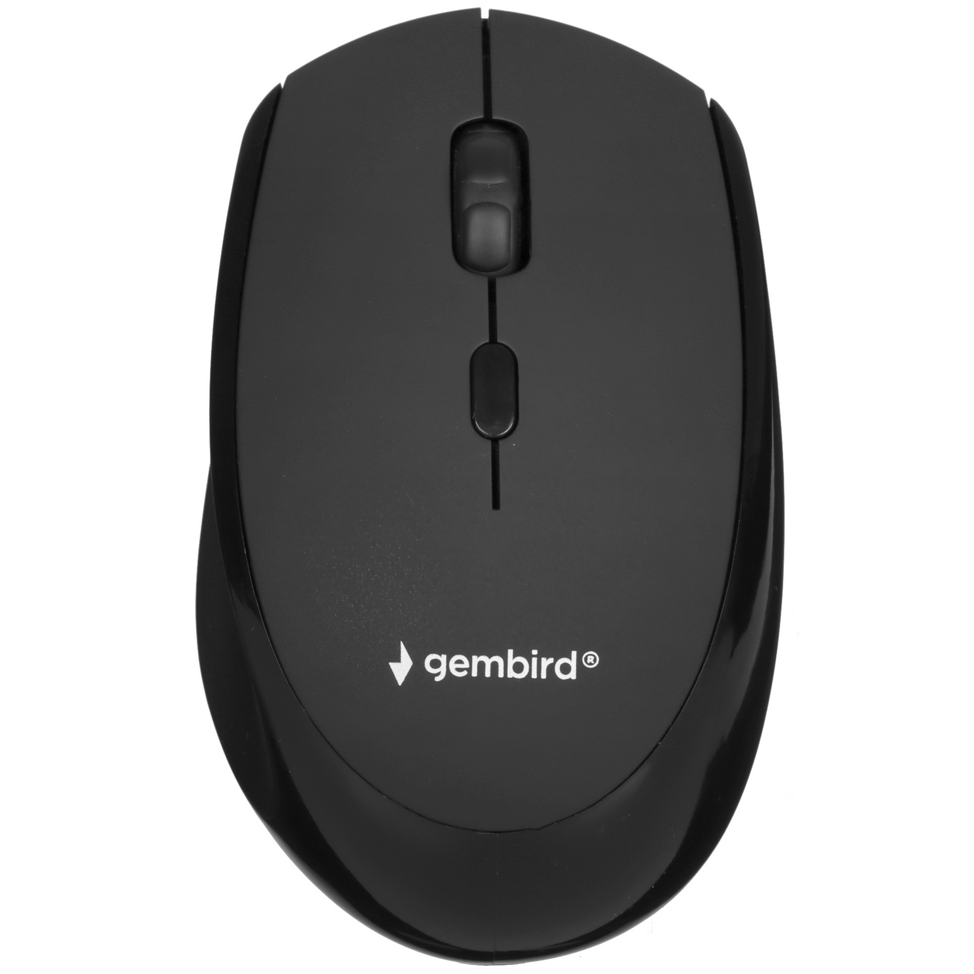 Мышь беспроводная Gembird MUSW-354 черный, 1600 dpi, радиоканал, USB, кнопки - 4