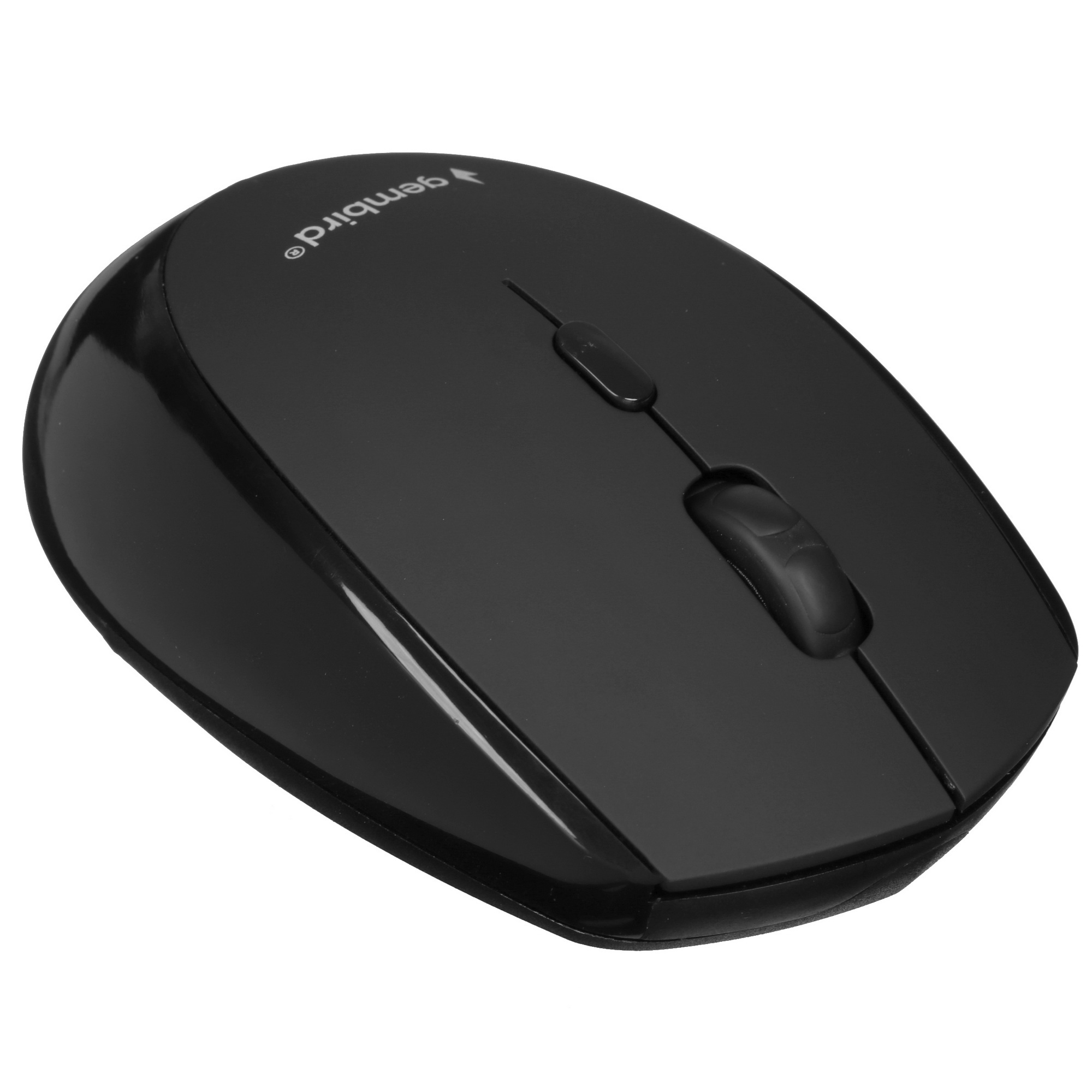 Мышь беспроводная Gembird MUSW-354 черный, 1600 dpi, радиоканал, USB, кнопки - 4