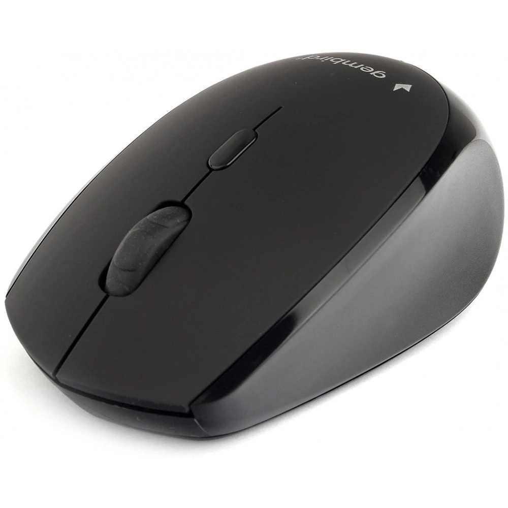 Мышь беспроводная Gembird MUSW-354 черный, 1600 dpi, радиоканал, USB, кнопки - 4