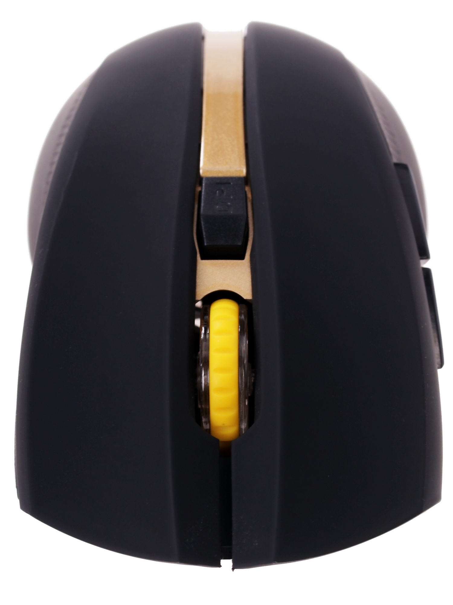 Мышь беспроводная Oklick 495MW черный/золотистый, 1600 dpi, радиоканал, USB, кнопки - 6