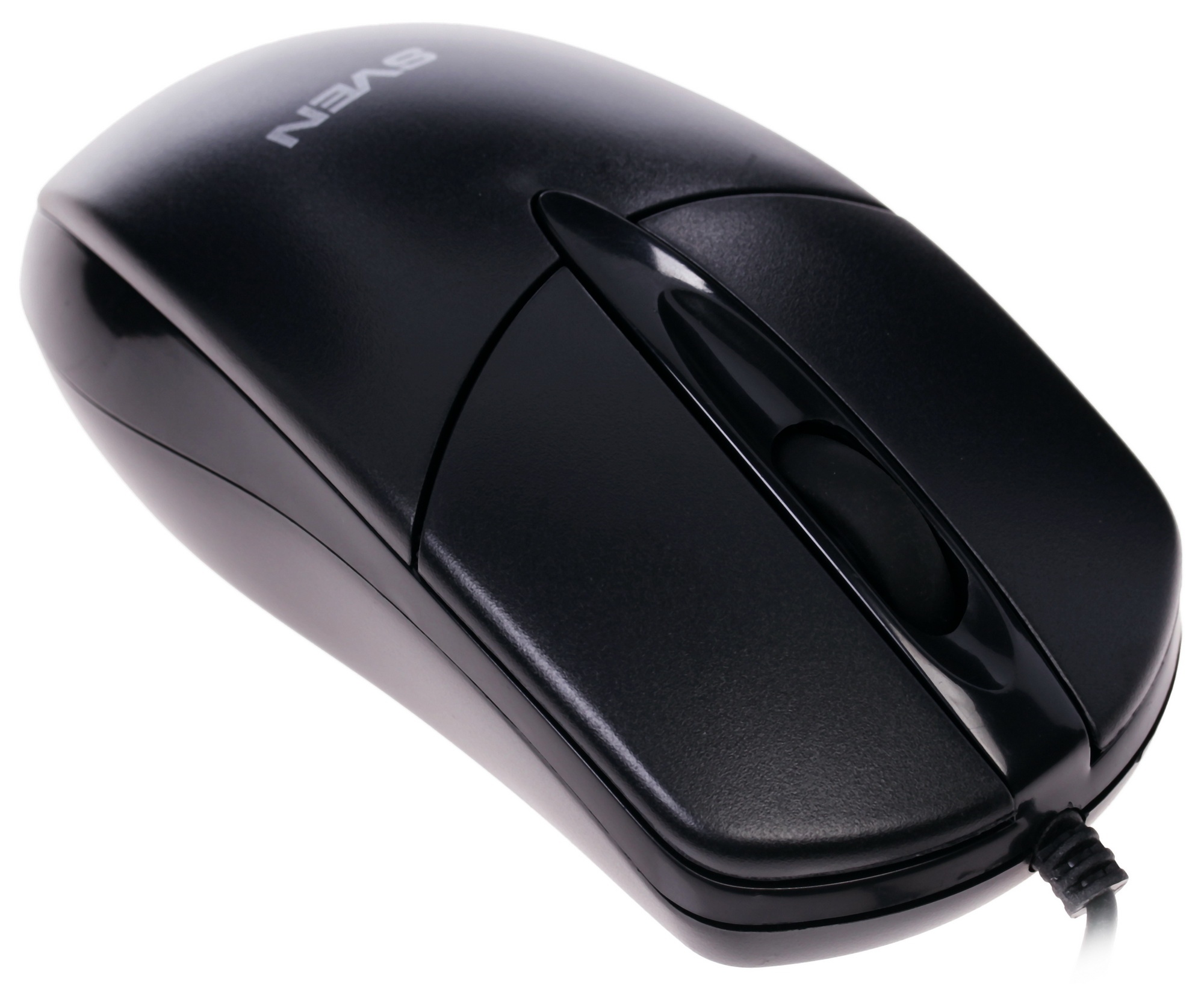 Мышь проводная SVEN RX-112 черный, 800 dpi, USB, кнопки - 3