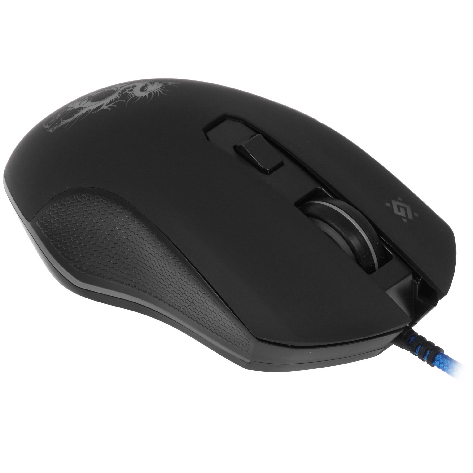 Мышь проводная Defender Sky Dragon GM-090L черный, 3200 dpi, USB, кнопки - 6